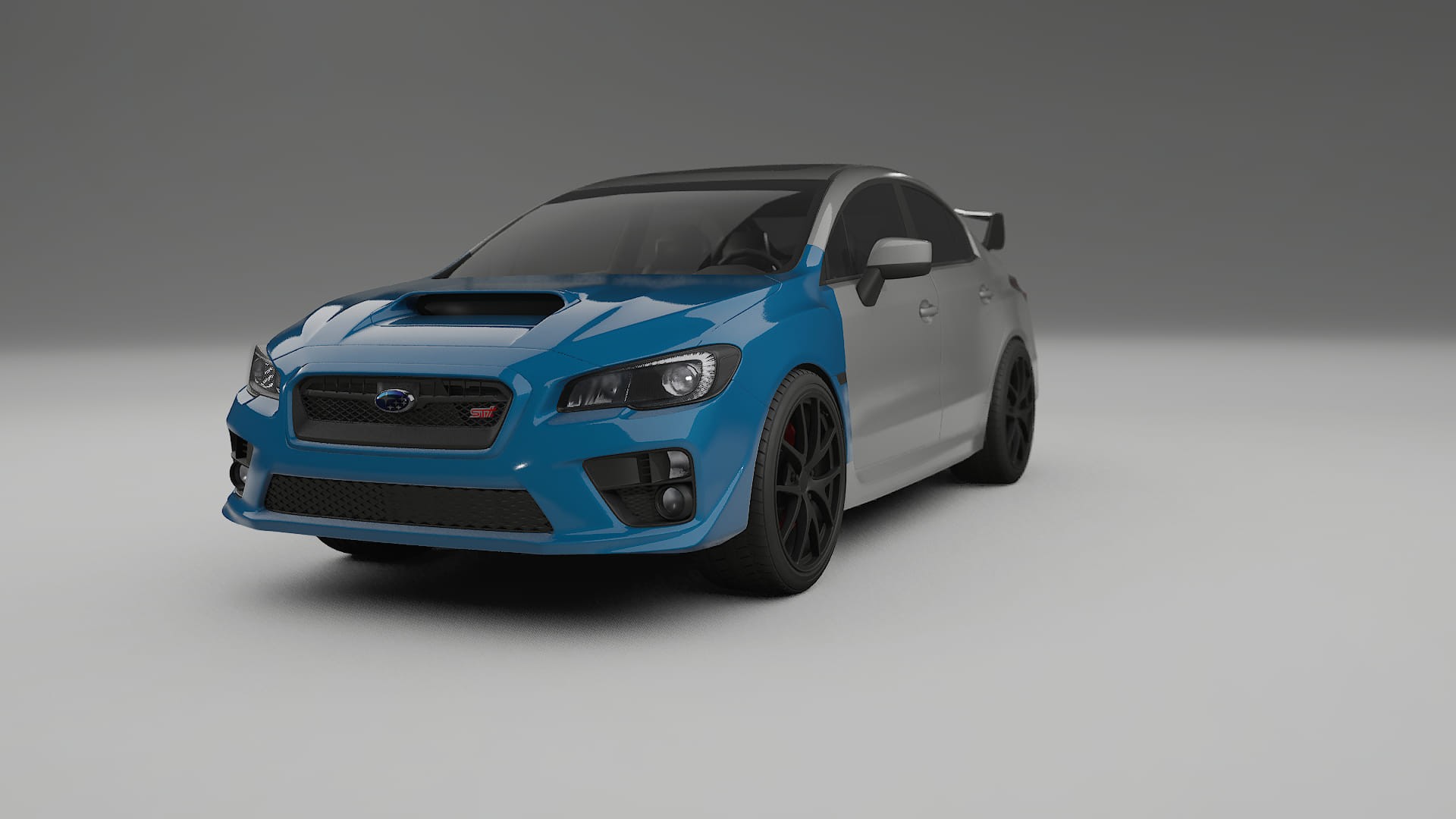 Subaru Impreza WRX Sti VA prefacelift pre-LCI Lakbeskyttelsesfilm | CrystalGuard Transparent TPU PPF Frontbeskyttelsessæt