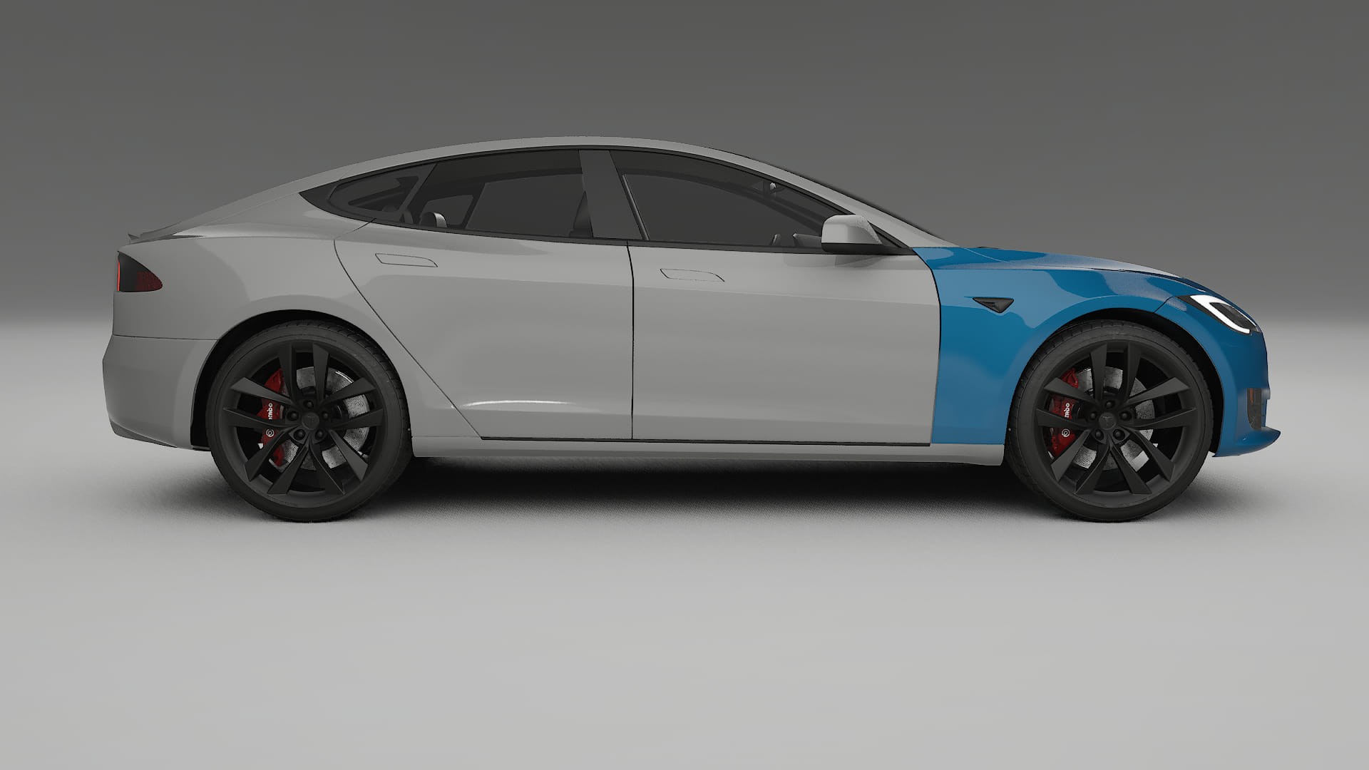 Tesla Model-S Refresh Lakbeskyttelsesfilm | CrystalGuard Transparent TPU PPF Frontbeskyttelsessæt 2