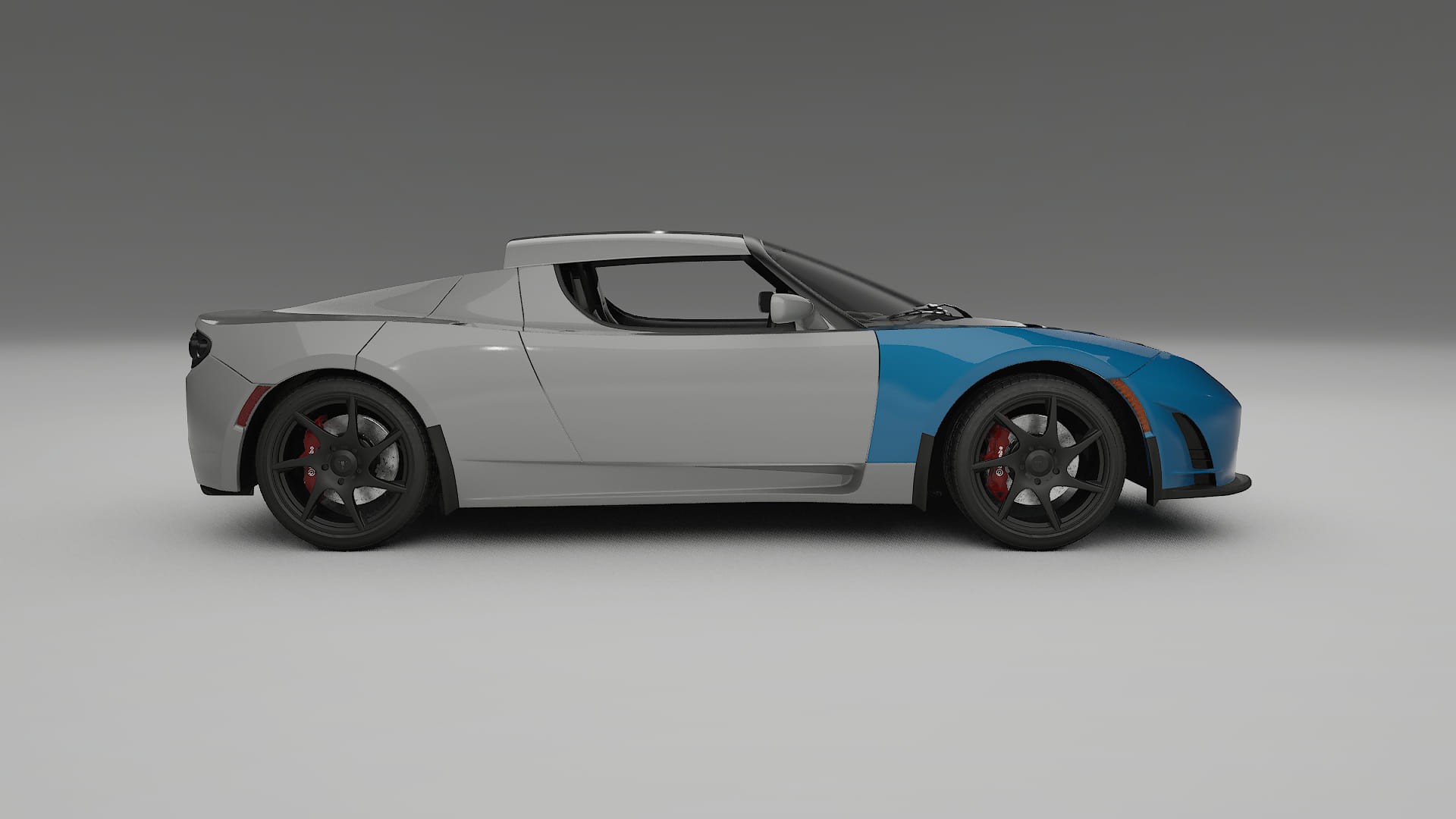 Tesla Roadster 2.5 Lakbeskyttelsesfilm | CrystalGuard Transparent TPU PPF Frontbeskyttelsessæt 2