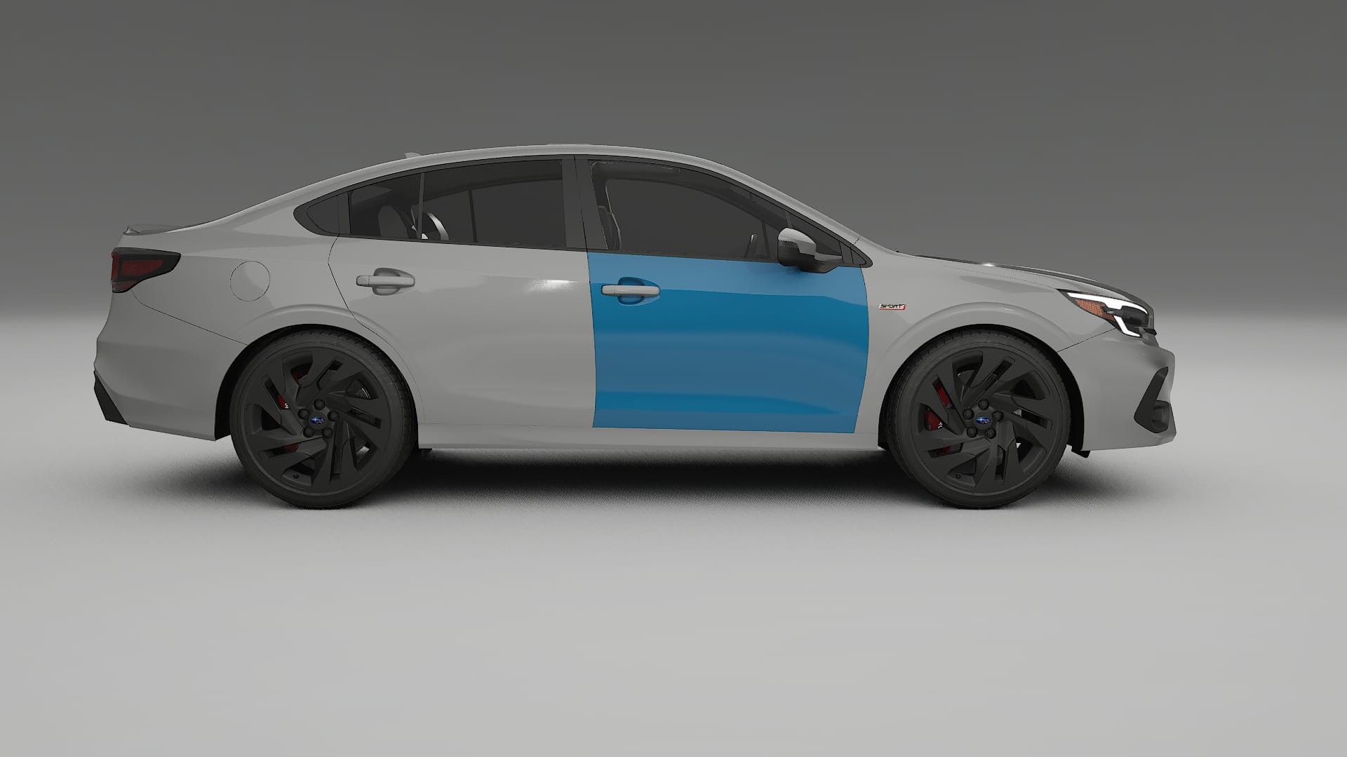 Subaru Outback VI BS prefacelift Paint Protection Film | CrystalGuard Transparent PPF Full Pre-Cut Kit