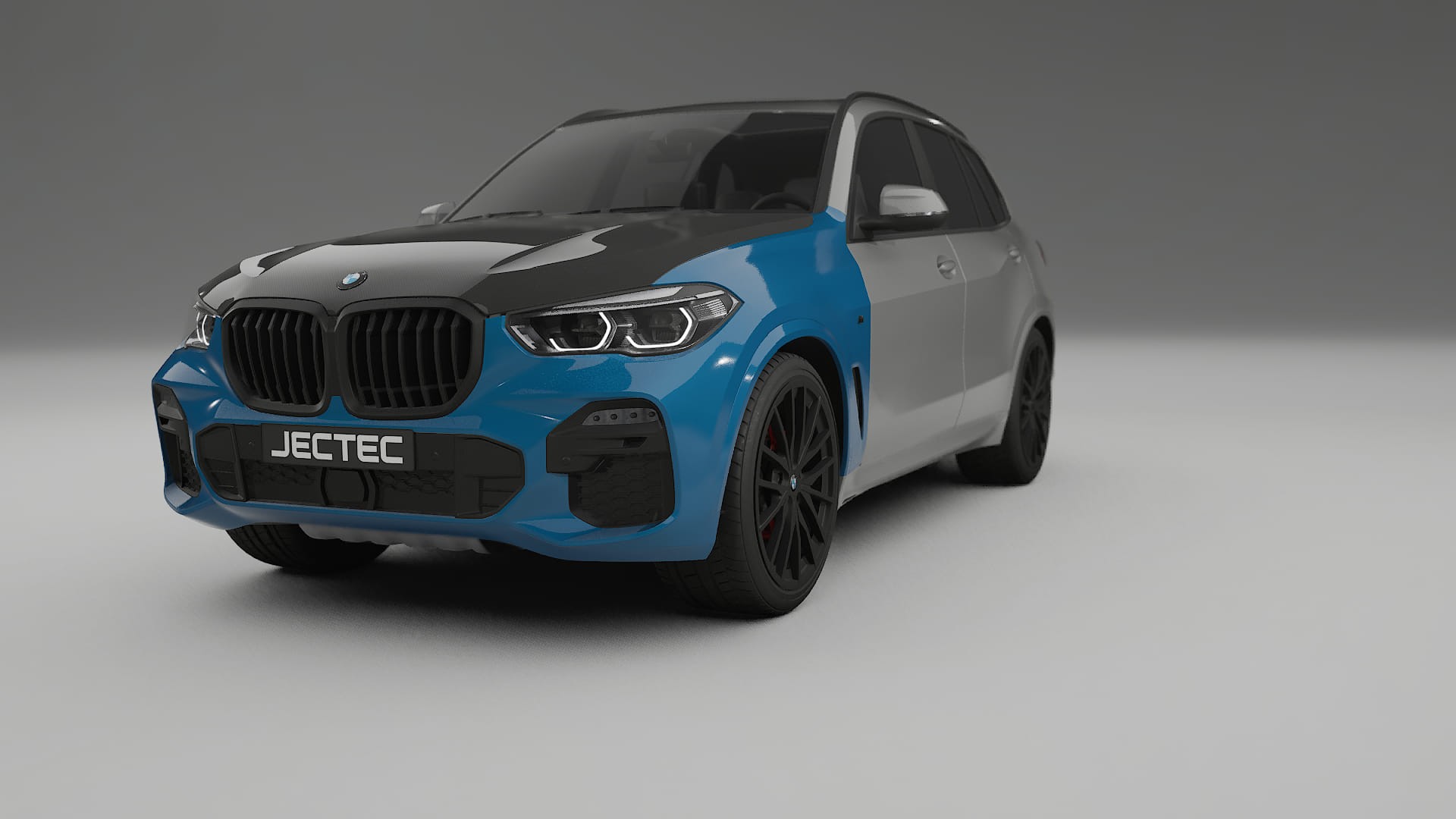 Lakbeskyttelsesfilm BMW X5 G05 M-Sport | CrystalGuard Frontsæt med Carbon Motorhjelm