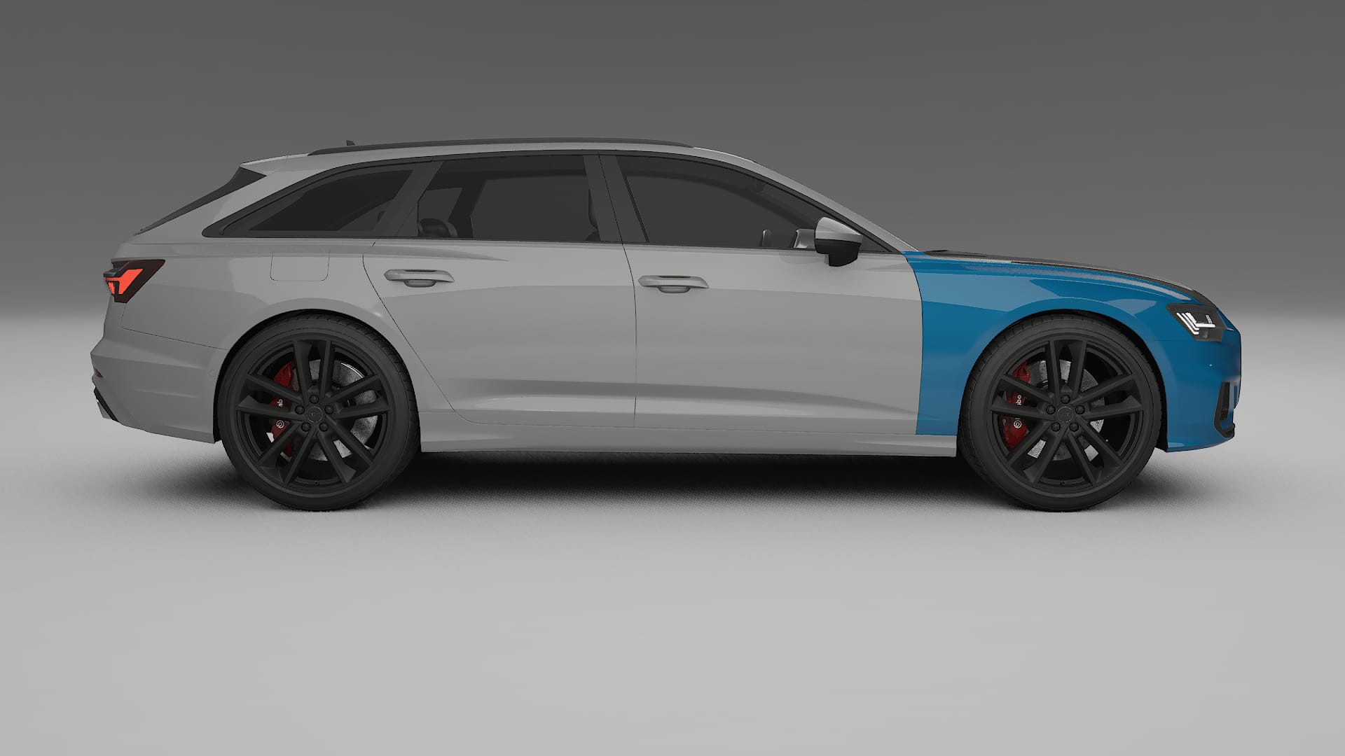 Lakbeskyttelsesfilm Audi S6 Avant prefacelift C8 | CrystalGuard Frontsæt med Carbon Motorhjelm 2
