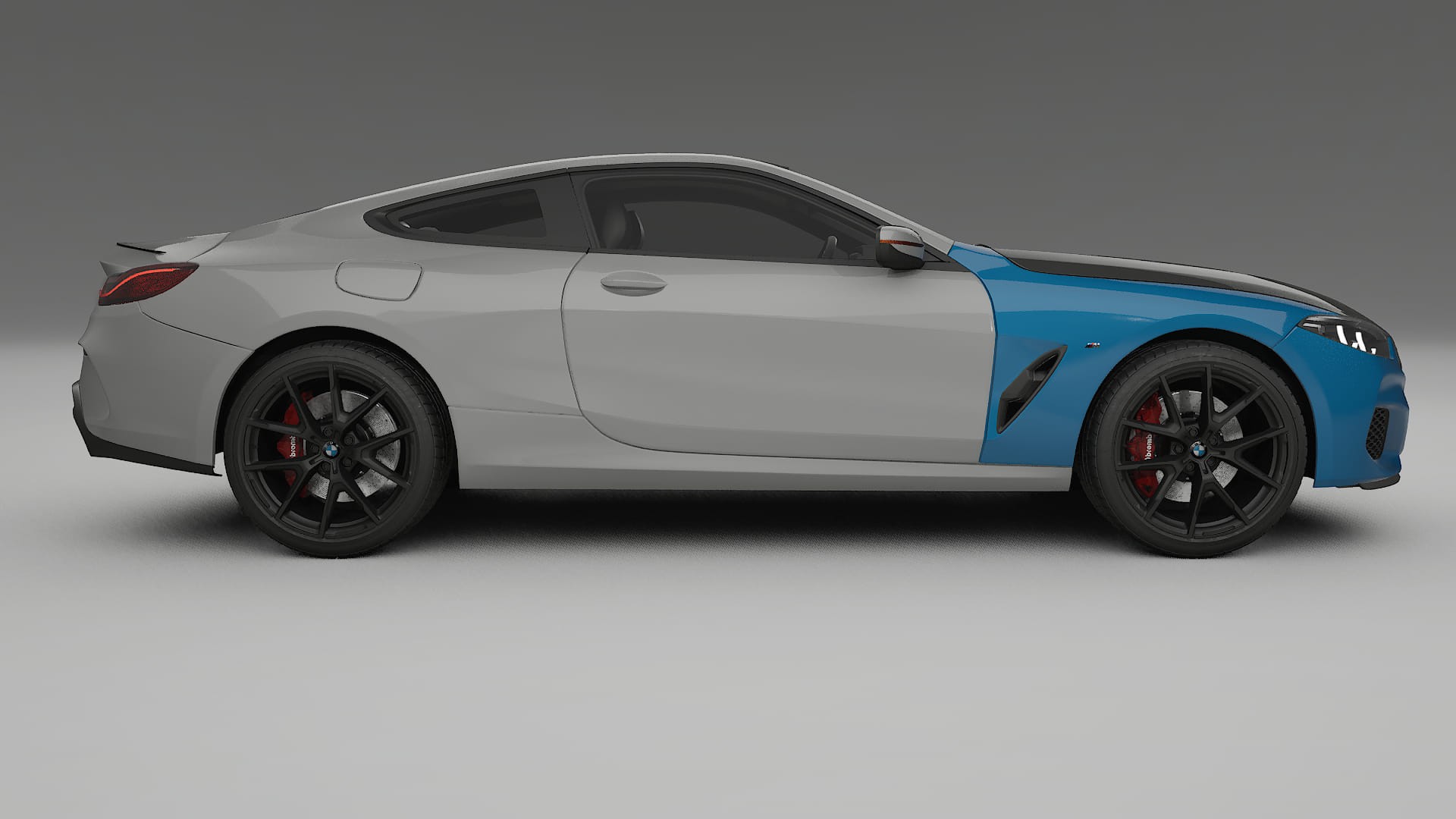 Lakbeskyttelsesfilm BMW 850 G15 | CrystalGuard Frontsæt med Carbon Motorhjelm 2