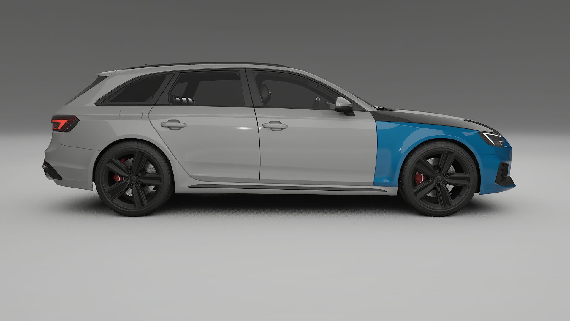 Lakbeskyttelsesfilm Audi RS4 Avant B9 prefacelift | CrystalGuard Frontsæt med Carbon Motorhjelm 2