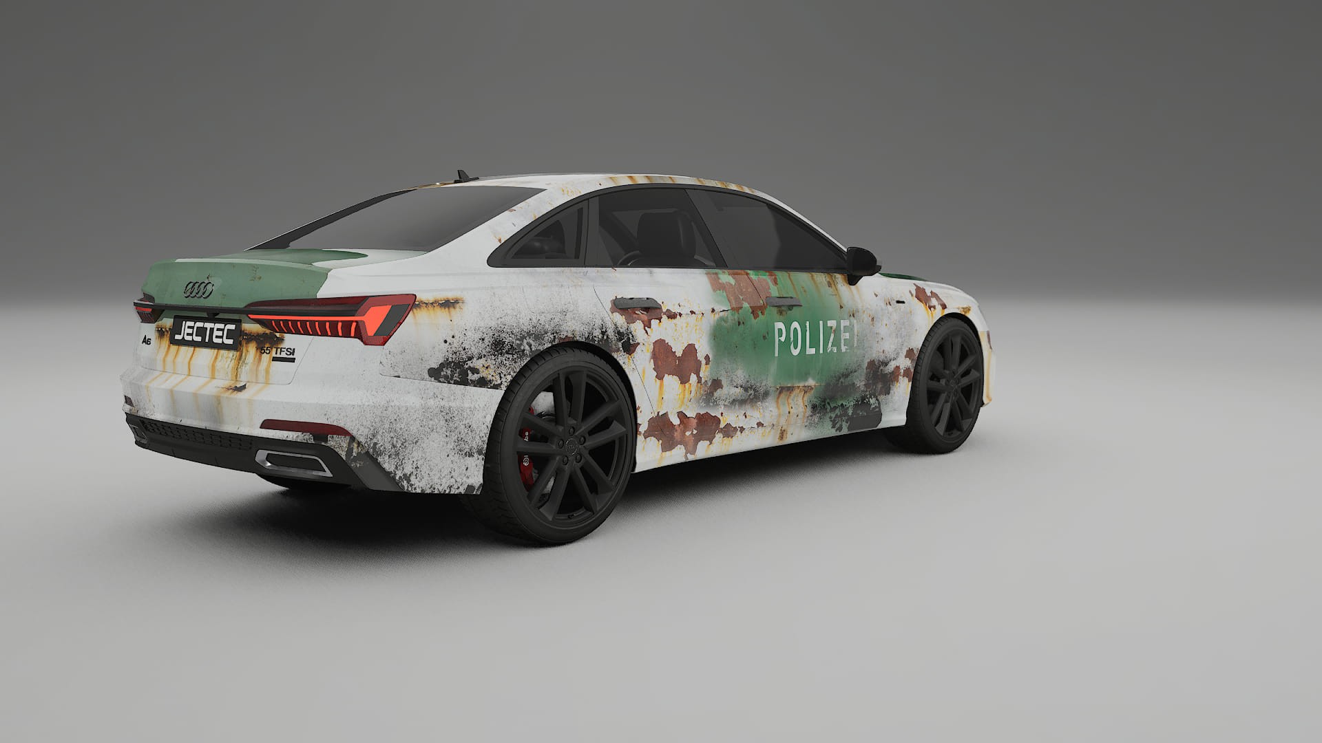 Audi A6 S-Line C8 COBRA 11 – Designet Wrap PPF-sæt i printbart polyurethanfilm