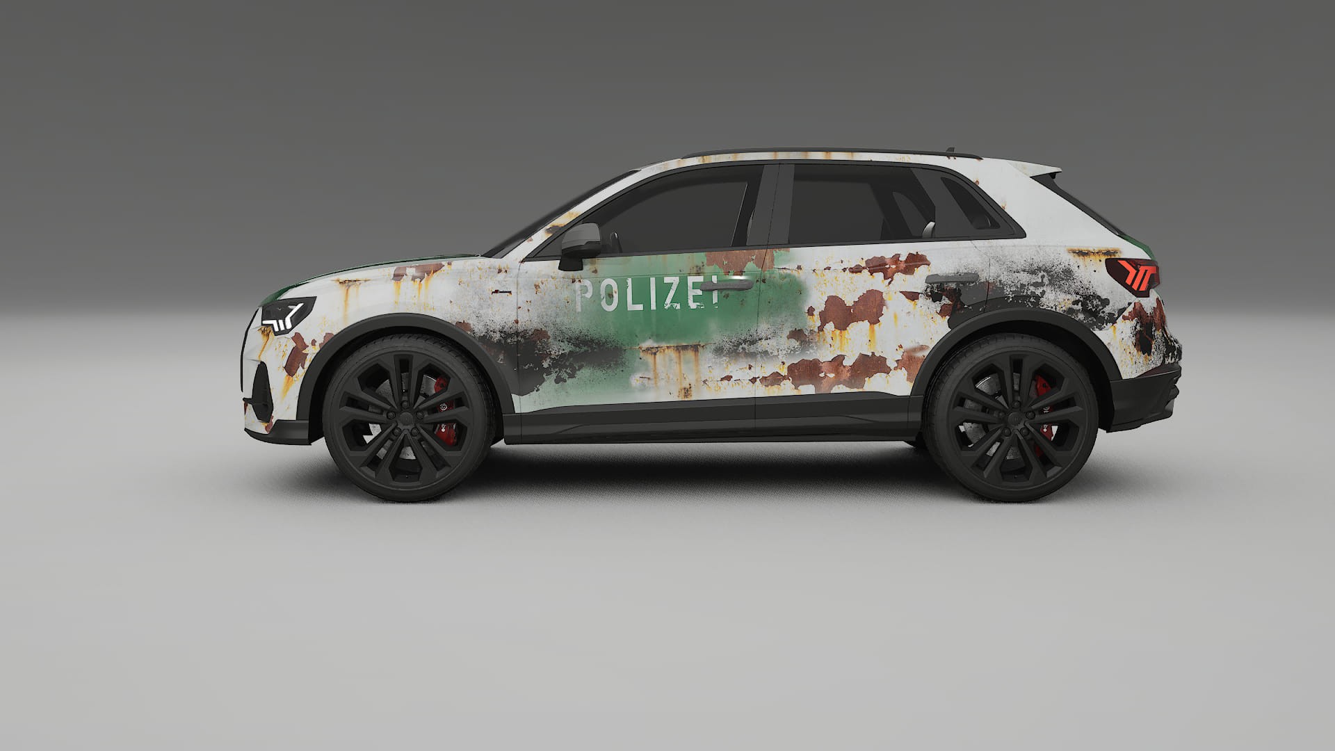 Audi Q3 S-Line F3 COBRA 11 – Designet Wrap PPF-sæt i printbart polyurethanfilm