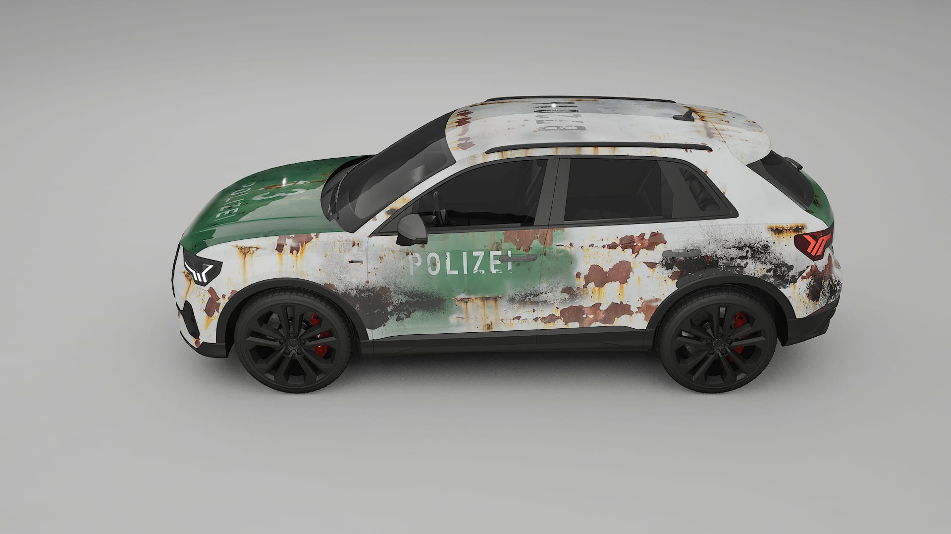 Audi Q3 S-Line F3 COBRA 11 – Designet Wrap PPF-sæt i printbart polyurethanfilm
