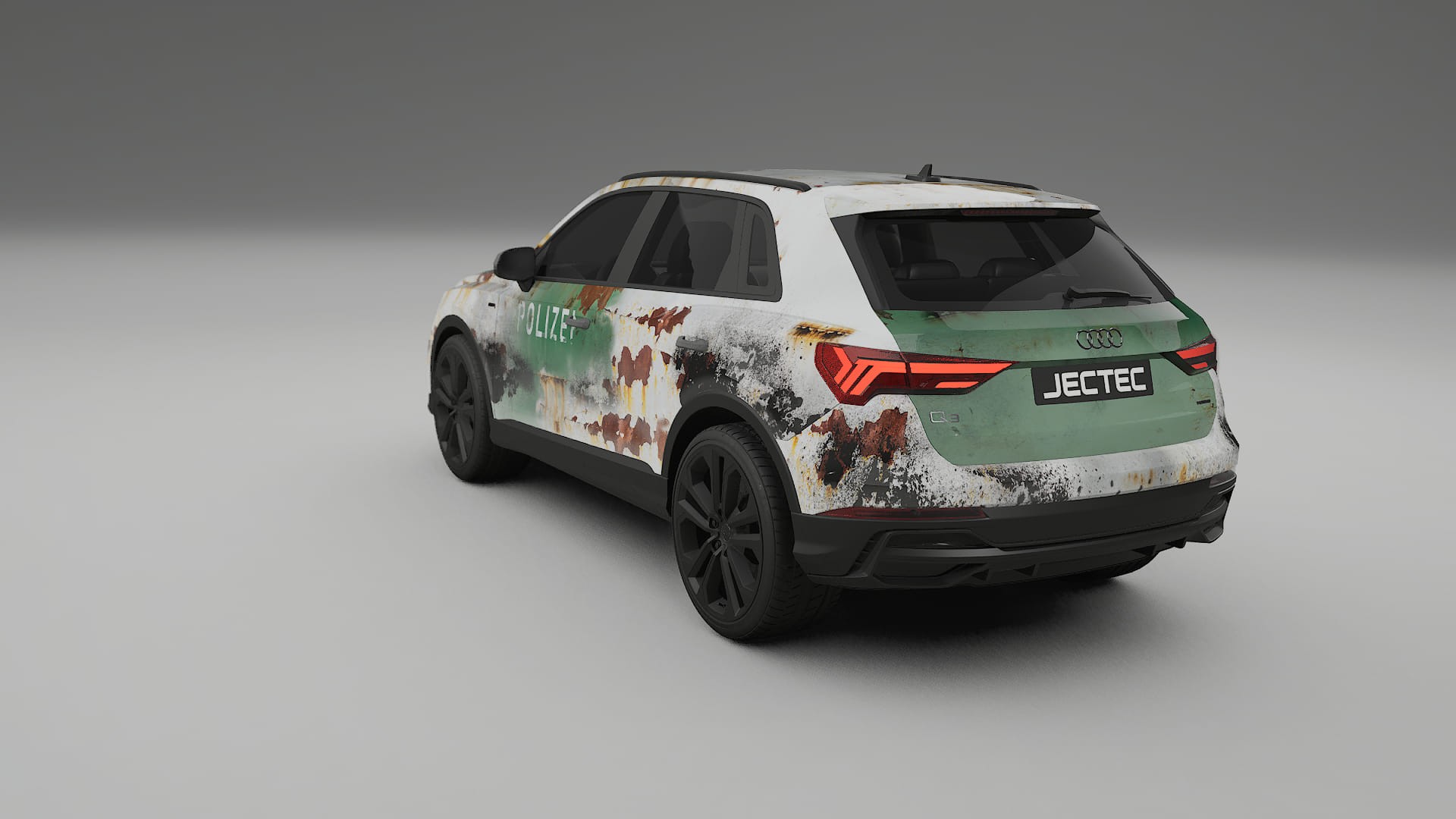 Audi Q3 S-Line F3 COBRA 11 – Designet Wrap PPF-sæt i printbart polyurethanfilm