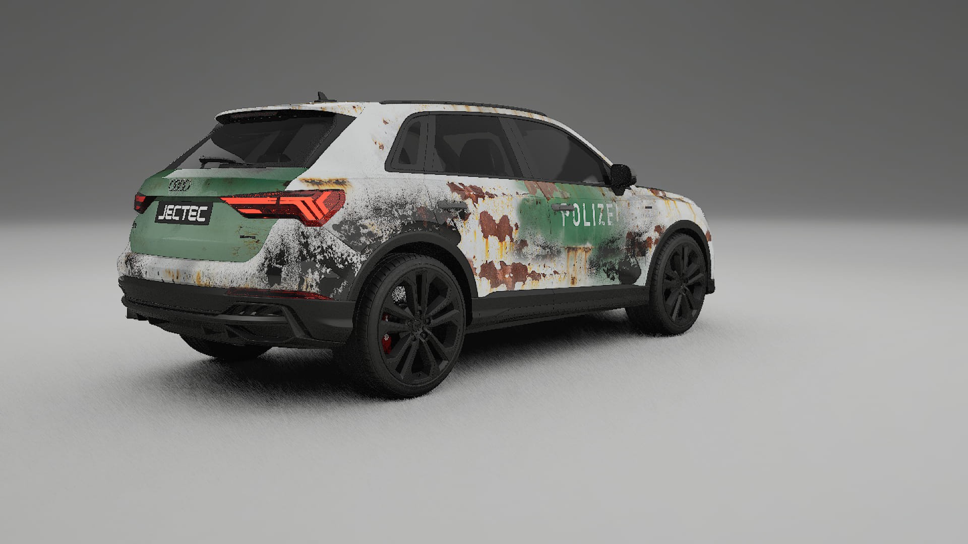 Audi Q3 S-Line F3 COBRA 11 – Designet Wrap PPF-sæt i printbart polyurethanfilm