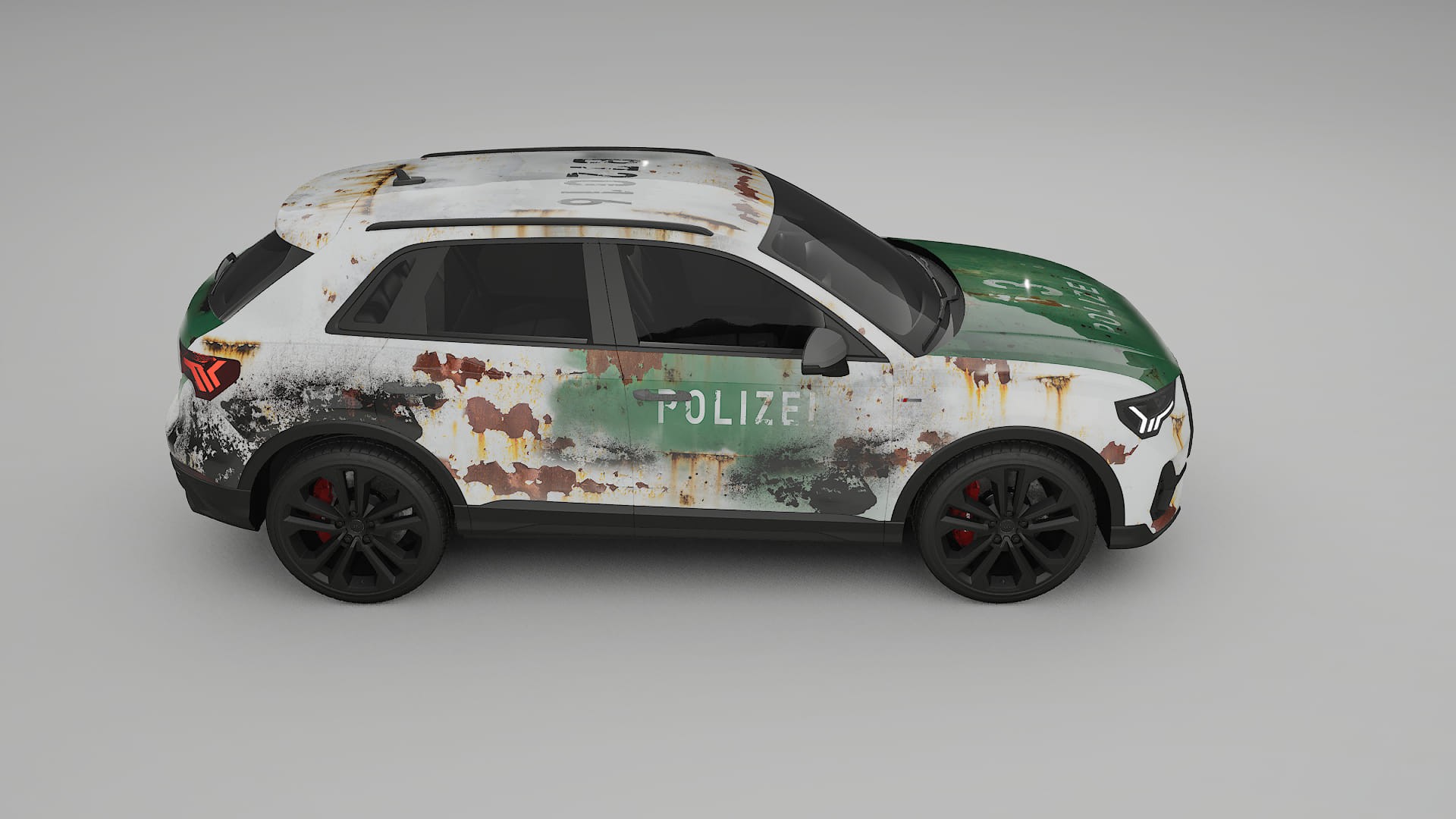 Audi Q3 S-Line F3 COBRA 11 – Designet Wrap PPF-sæt i printbart polyurethanfilm