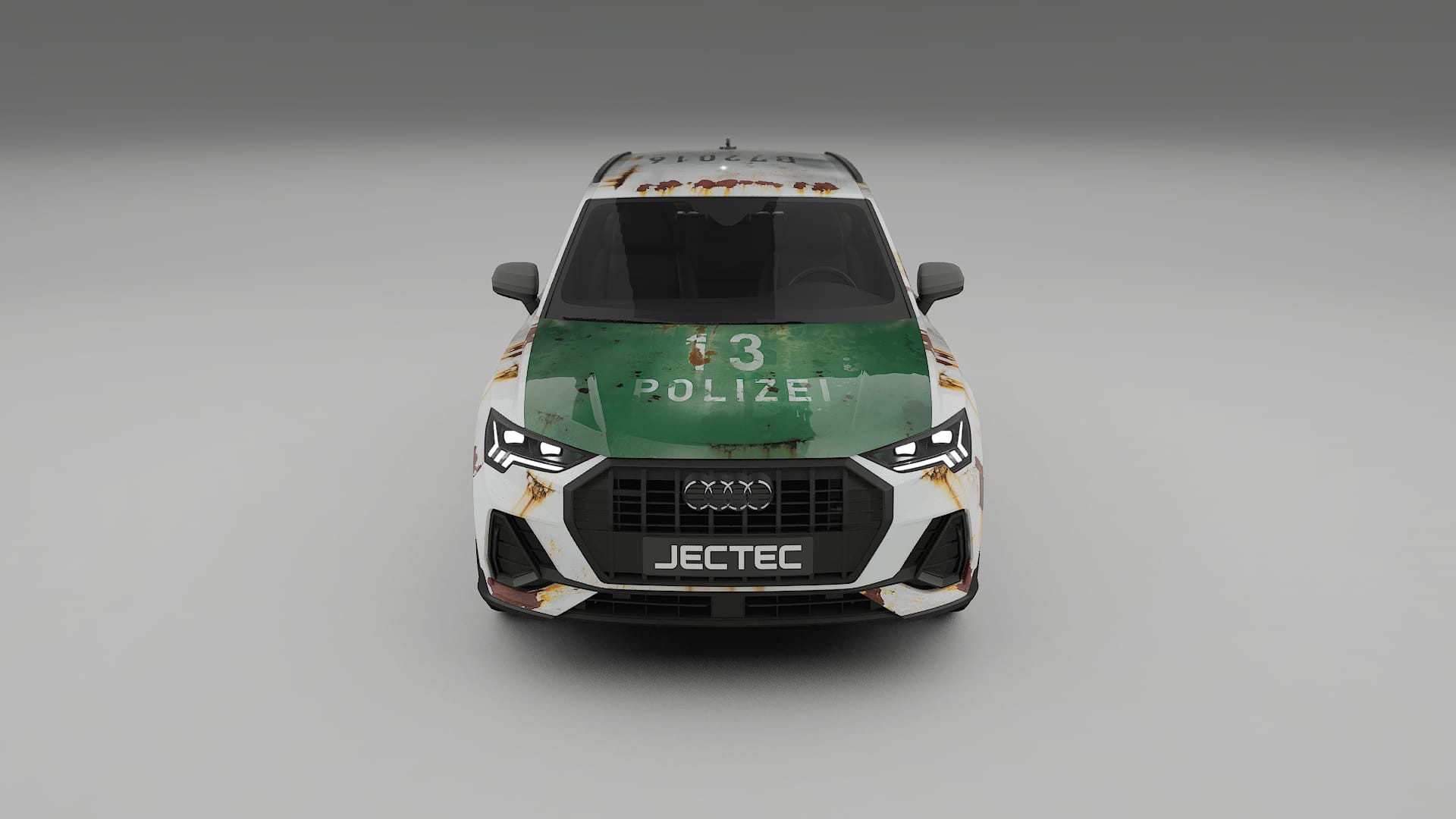 Audi Q3 S-Line F3 COBRA 11 – Designet Wrap PPF-sæt i printbart polyurethanfilm