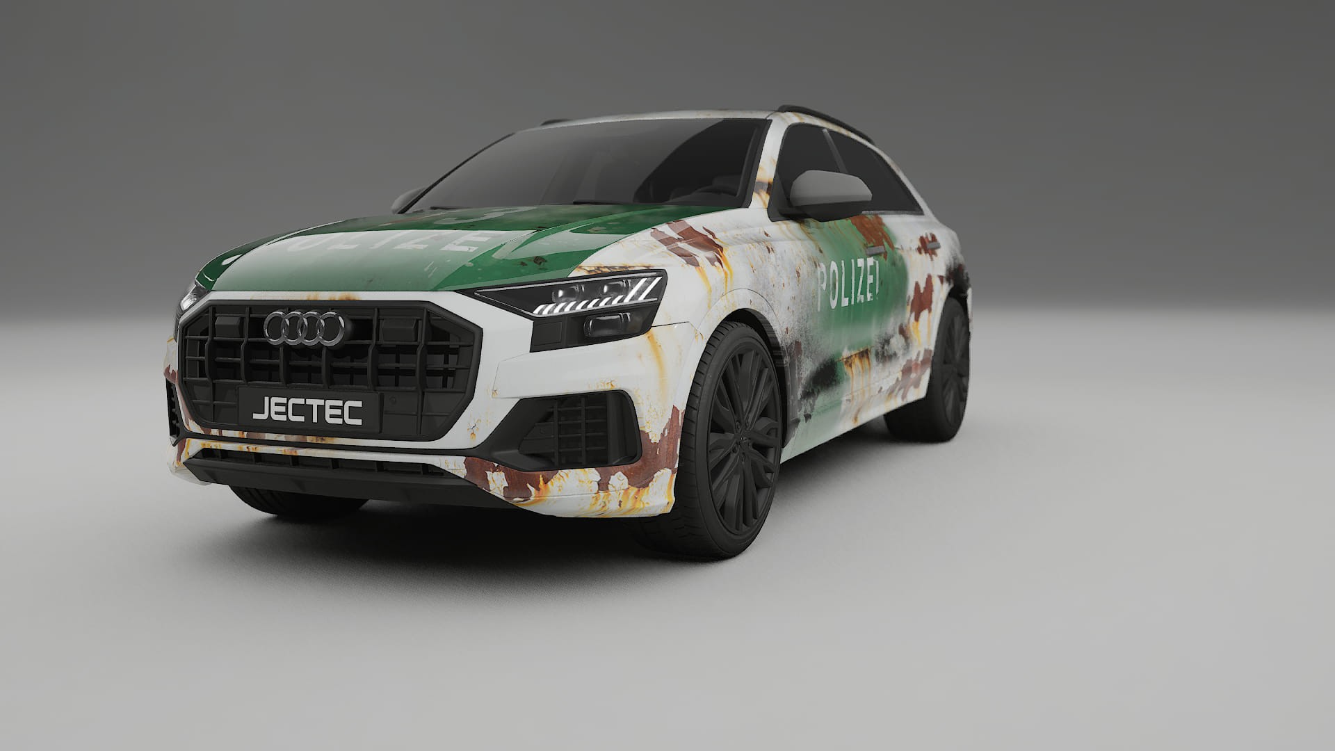 Audi Q8 F1 prefacelift pre-LCI COBRA 11 – Designet Wrap PPF-sæt i printbart polyurethanfilm
