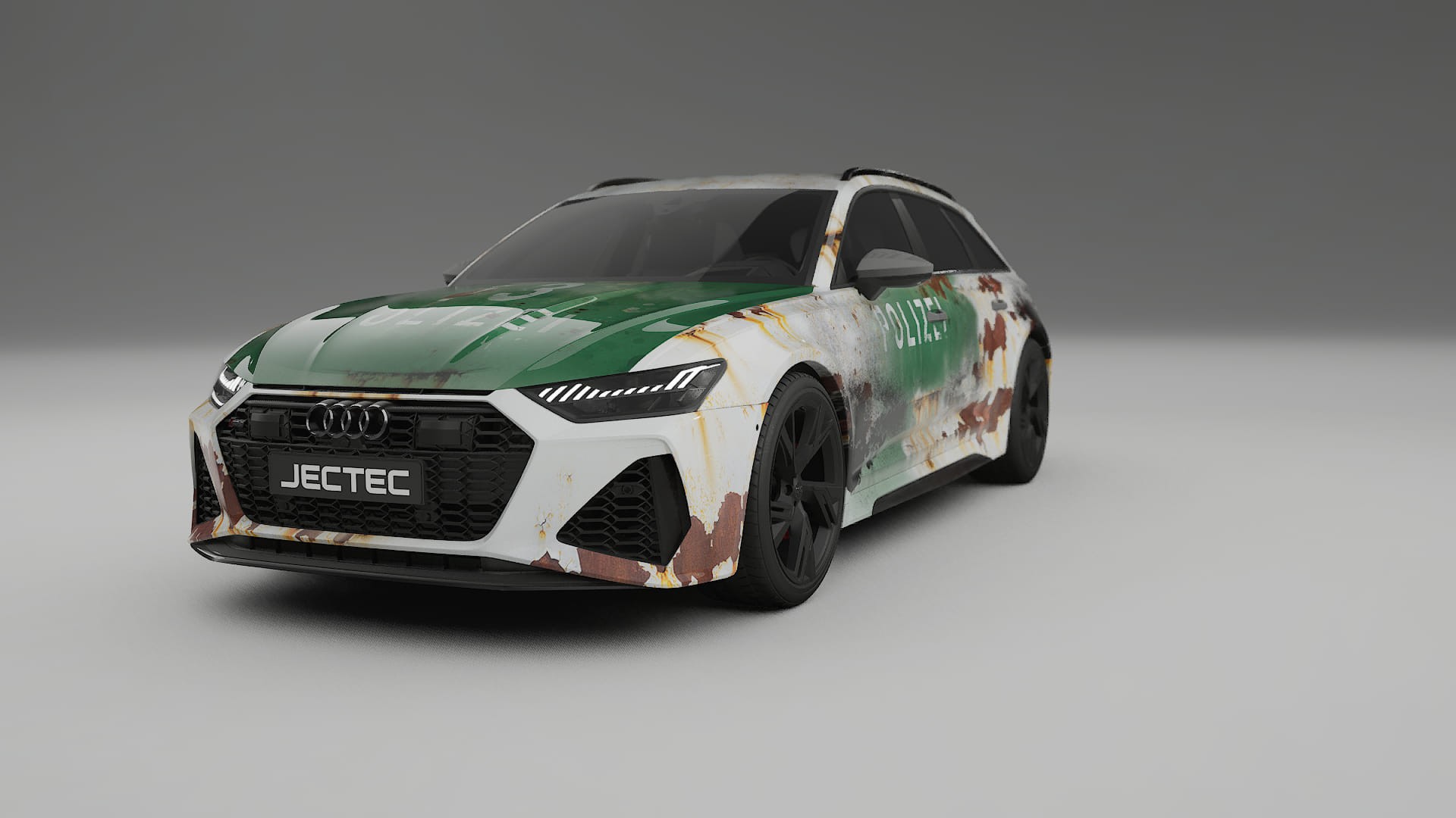 Audi RS6 Avant C8 facelift LCI COBRA 11 – Designet Wrap PPF-sæt i printbart polyurethanfilm