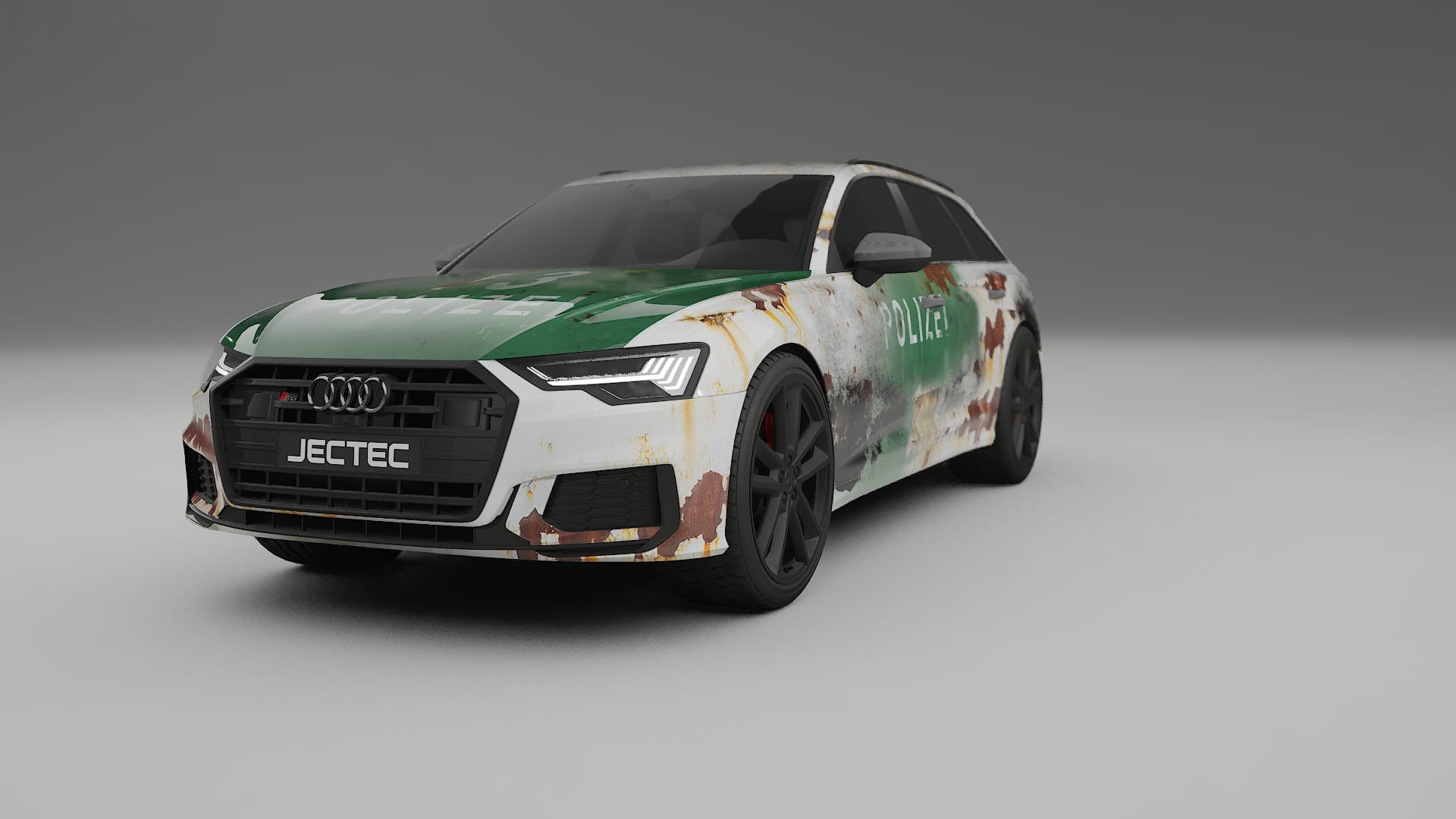 Audi S6 Avant prefacelift pre-LCI C8 COBRA 11 – Designet Wrap PPF-sæt i printbart polyurethanfilm