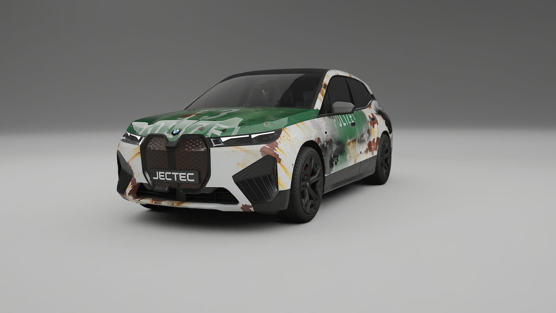 BMW iX M60 COBRA 11 – Designet Wrap PPF-sæt i printbart polyurethanfilm