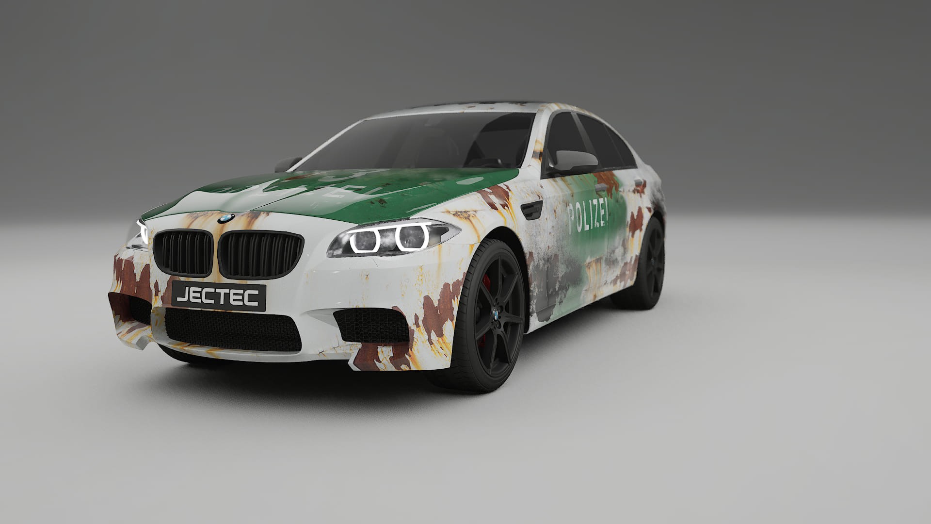 BMW M5 F10 COBRA 11 – Designet Wrap PPF-sæt i printbart polyurethanfilm