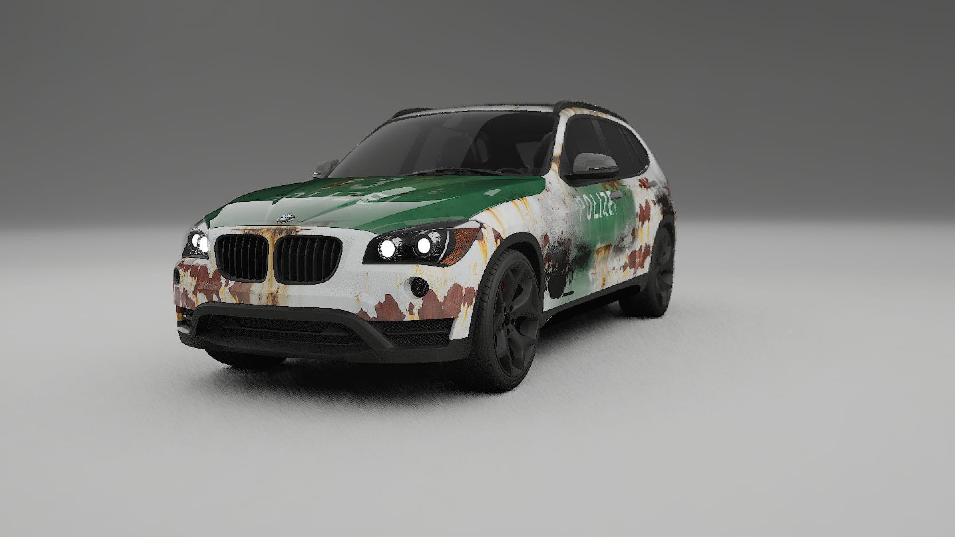 BMW X1 E84 COBRA 11 – Designet Wrap PPF-sæt i printbart polyurethanfilm