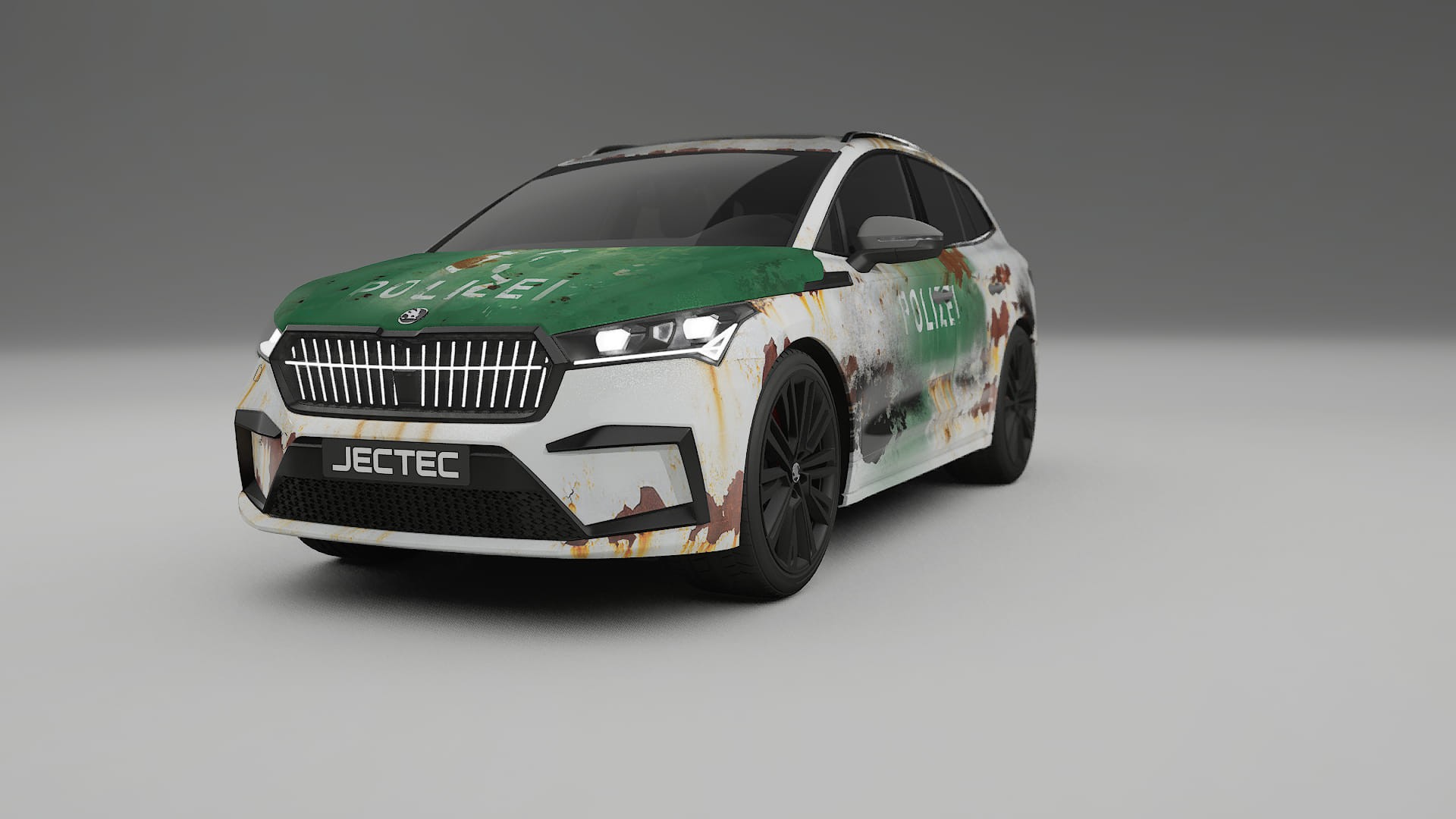 Škoda Enyaq MEB COBRA 11 – Designet Wrap PPF-sæt i printbart polyurethanfilm