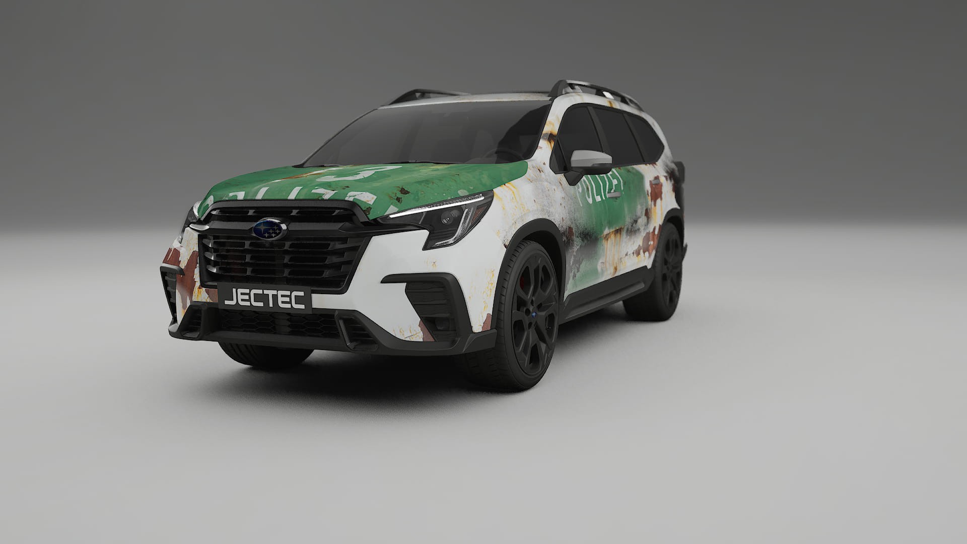 Subaru Ascent BT facelift LCI COBRA 11 – Designet Wrap PPF-sæt i printbart polyurethanfilm