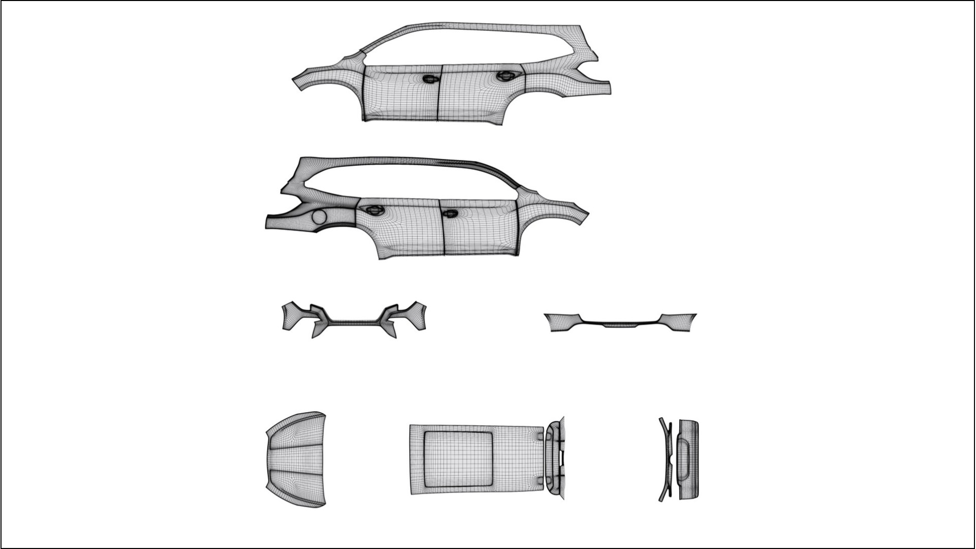 Subaru Ascent BT facelift LCI COBRA 11 – Designet Wrap PPF-sæt i printbart polyurethanfilm 2