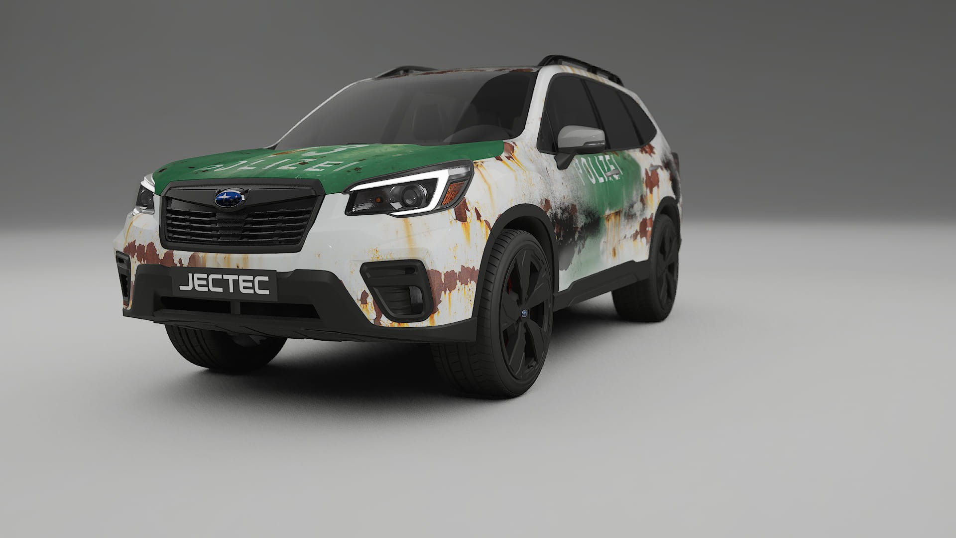 Subaru Forester V SK prefacelift pre-LCI COBRA 11 – Designet Wrap PPF-sæt i printbart polyurethanfilm