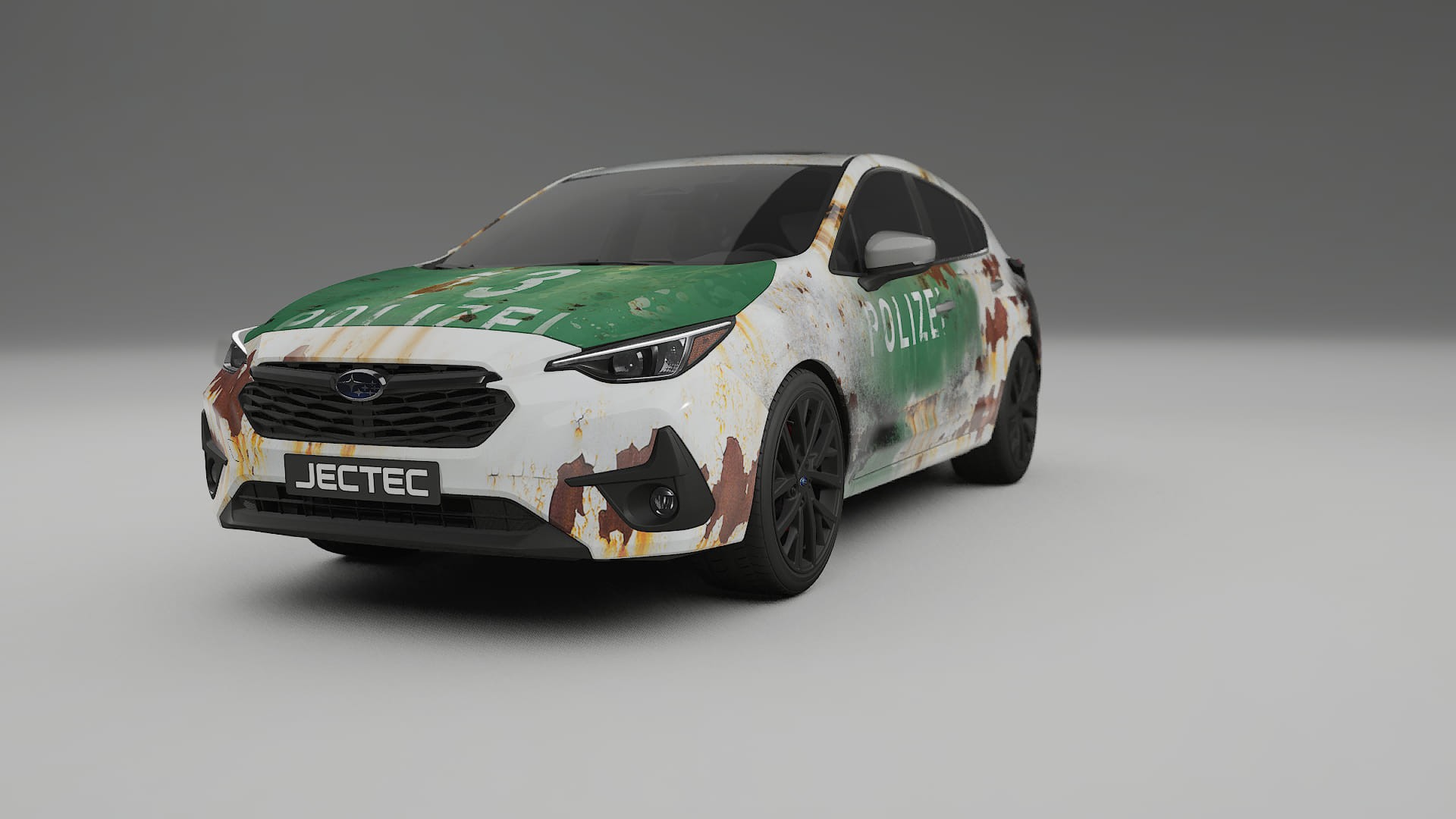 Subaru Impreza GU COBRA 11 – Designet Wrap PPF-sæt i printbart polyurethanfilm
