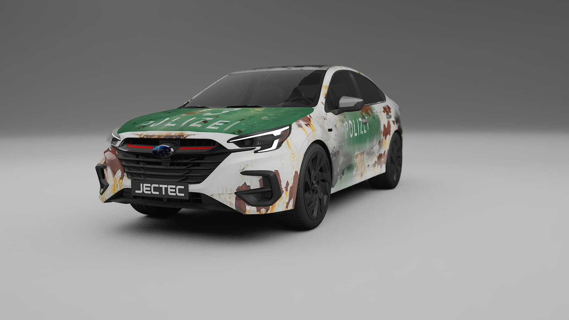 Subaru Legacy BW COBRA 11 – Designet Wrap PPF-sæt i printbart polyurethanfilm
