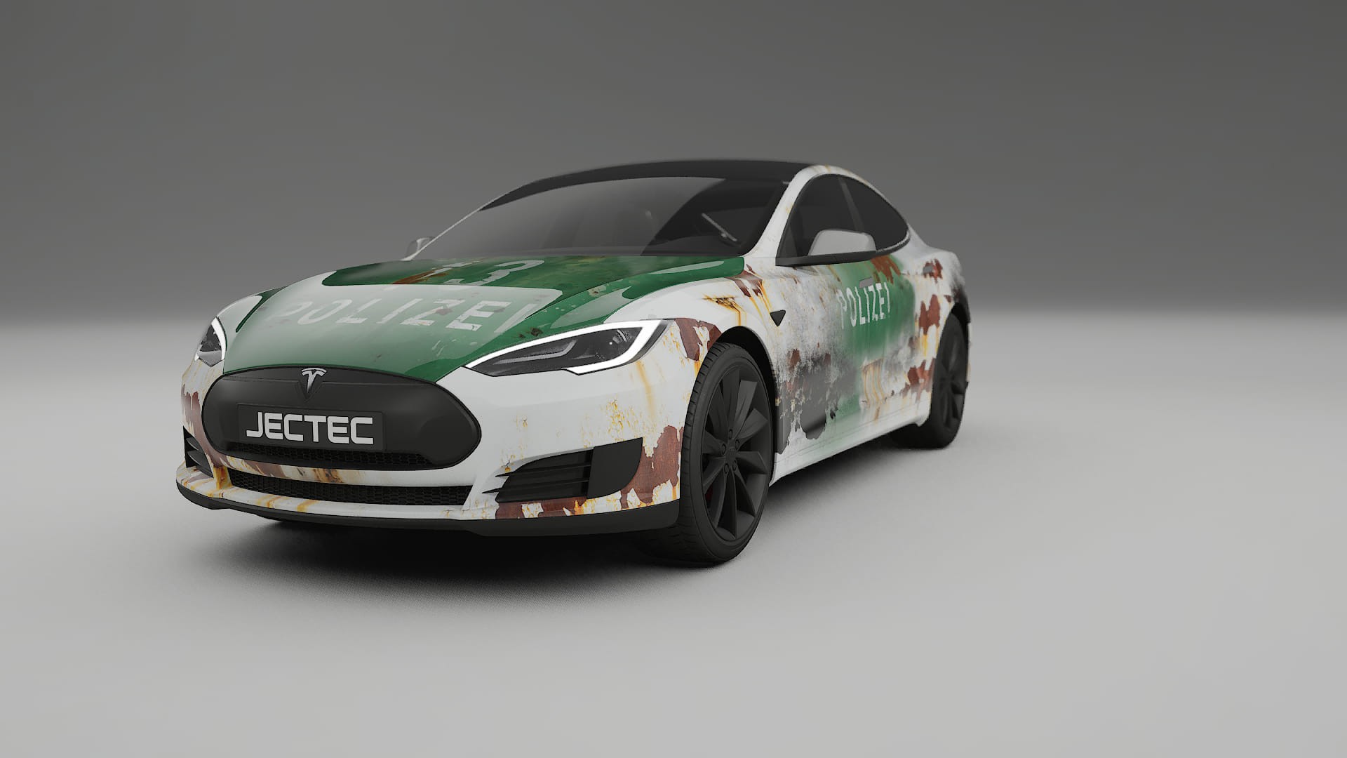 Tesla Model-S COBRA 11 – Designet Wrap PPF-sæt i printbart polyurethanfilm