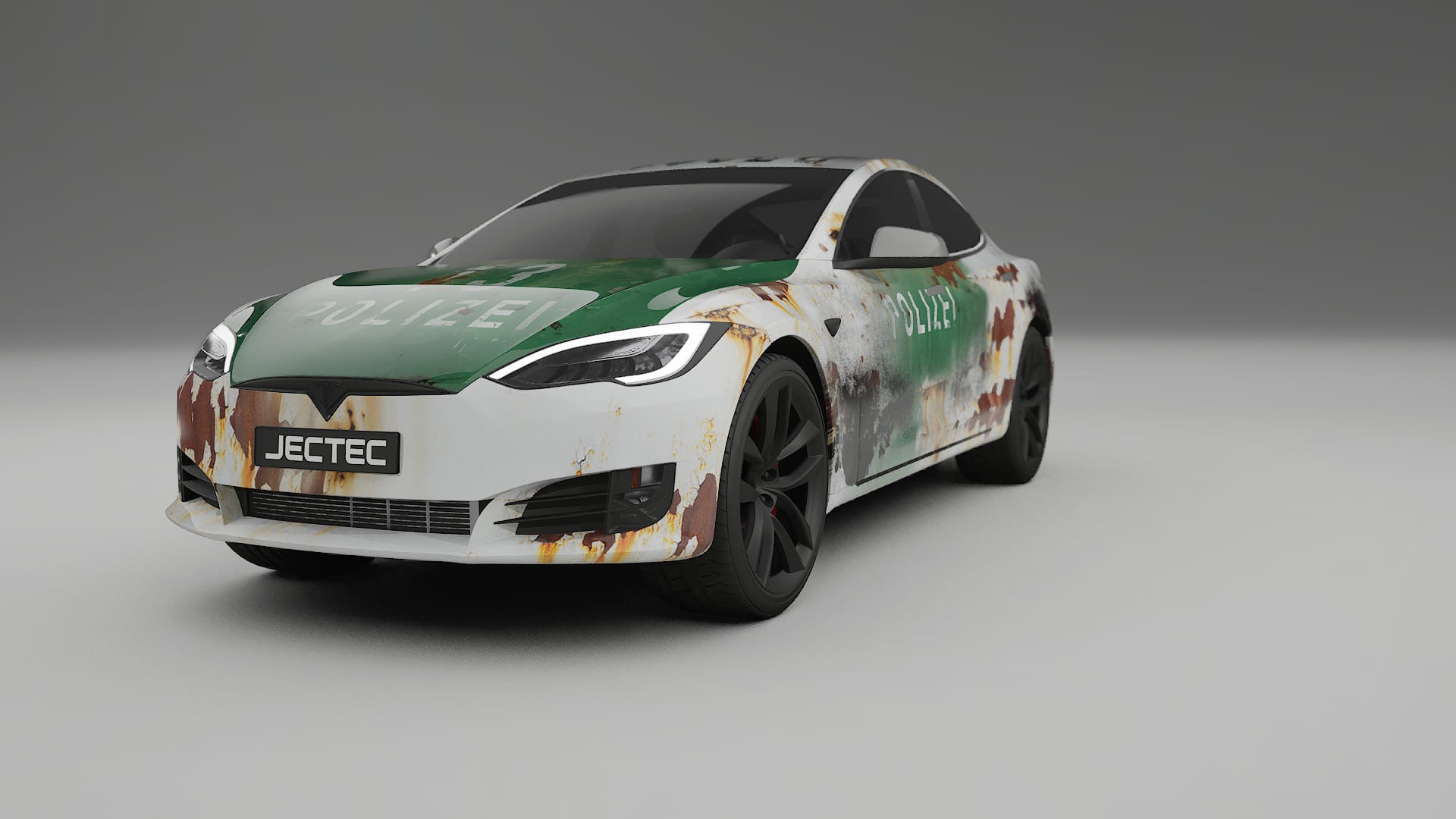 Tesla Model-S Refresh COBRA 11 – Designet Wrap PPF-sæt i printbart polyurethanfilm