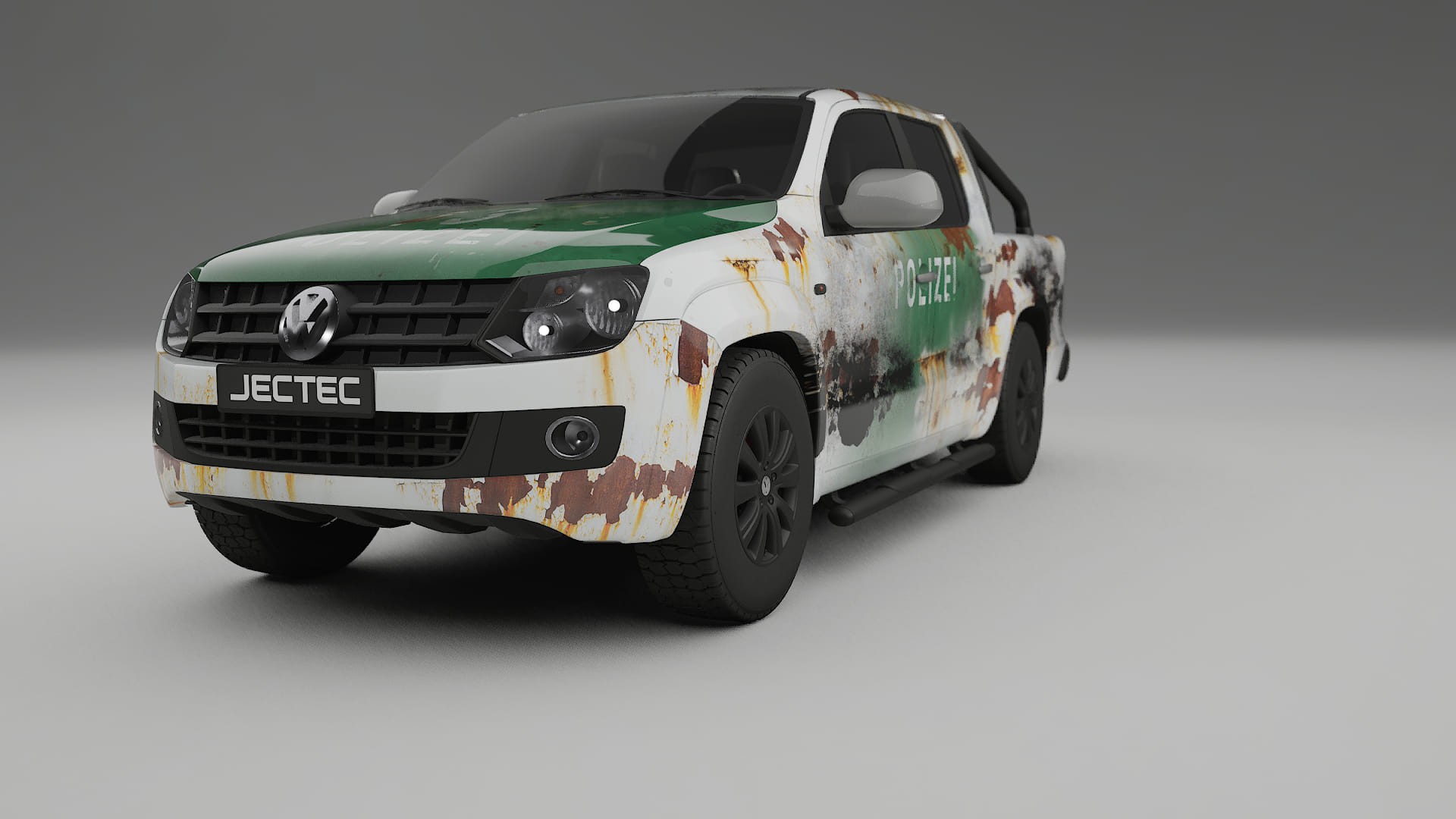 VW Amarok 2H COBRA 11 – Designet Wrap PPF-sæt i printbart polyurethanfilm