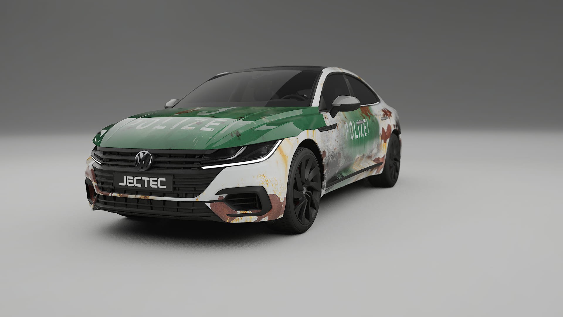 VW Arteon R 3H prefacelift pre-LCI COBRA 11 – Designet Wrap PPF-sæt i printbart polyurethanfilm