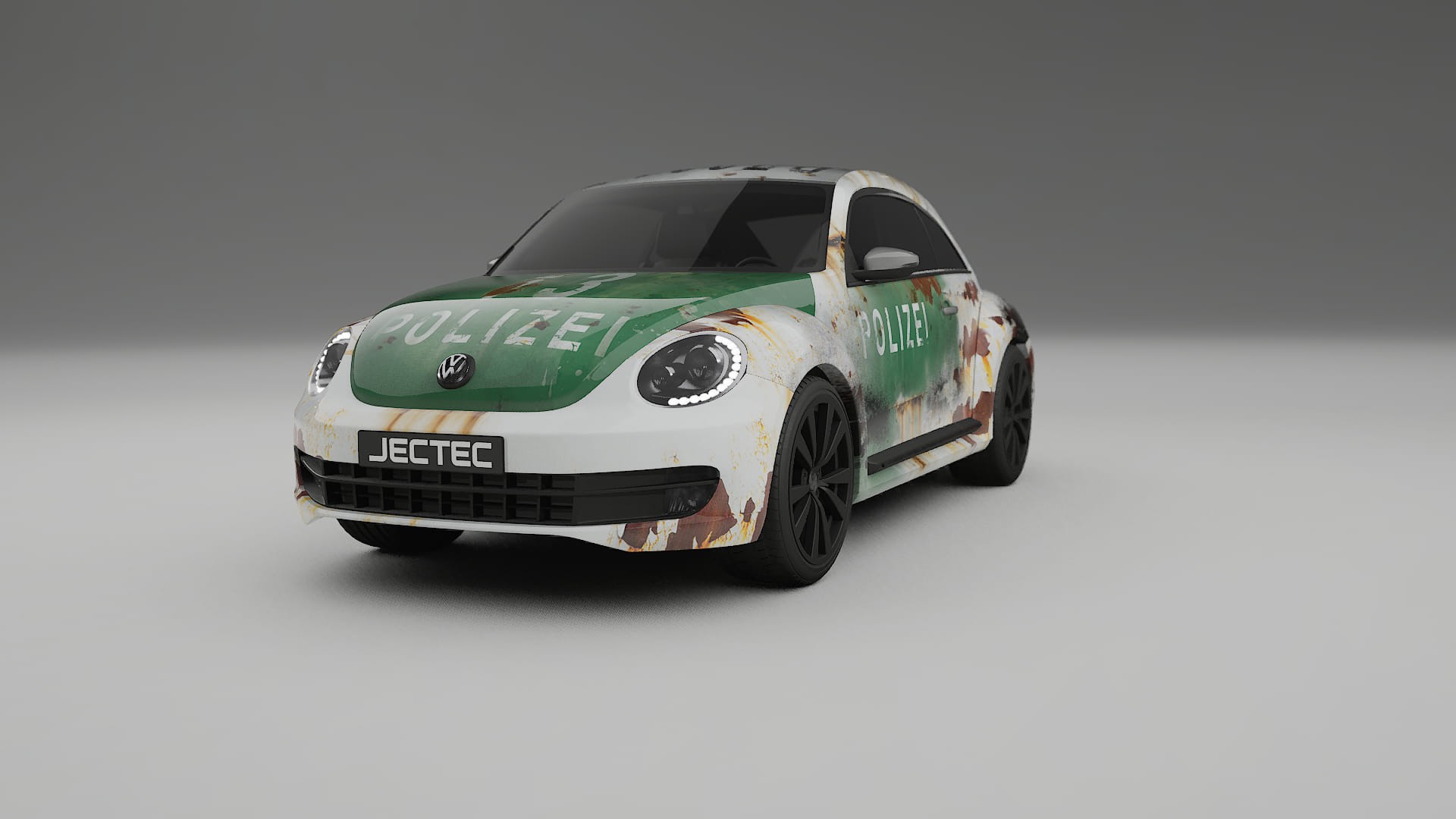 VW Beetle A5 prefacelift pre-LCI COBRA 11 – Designet Wrap PPF-sæt i printbart polyurethanfilm