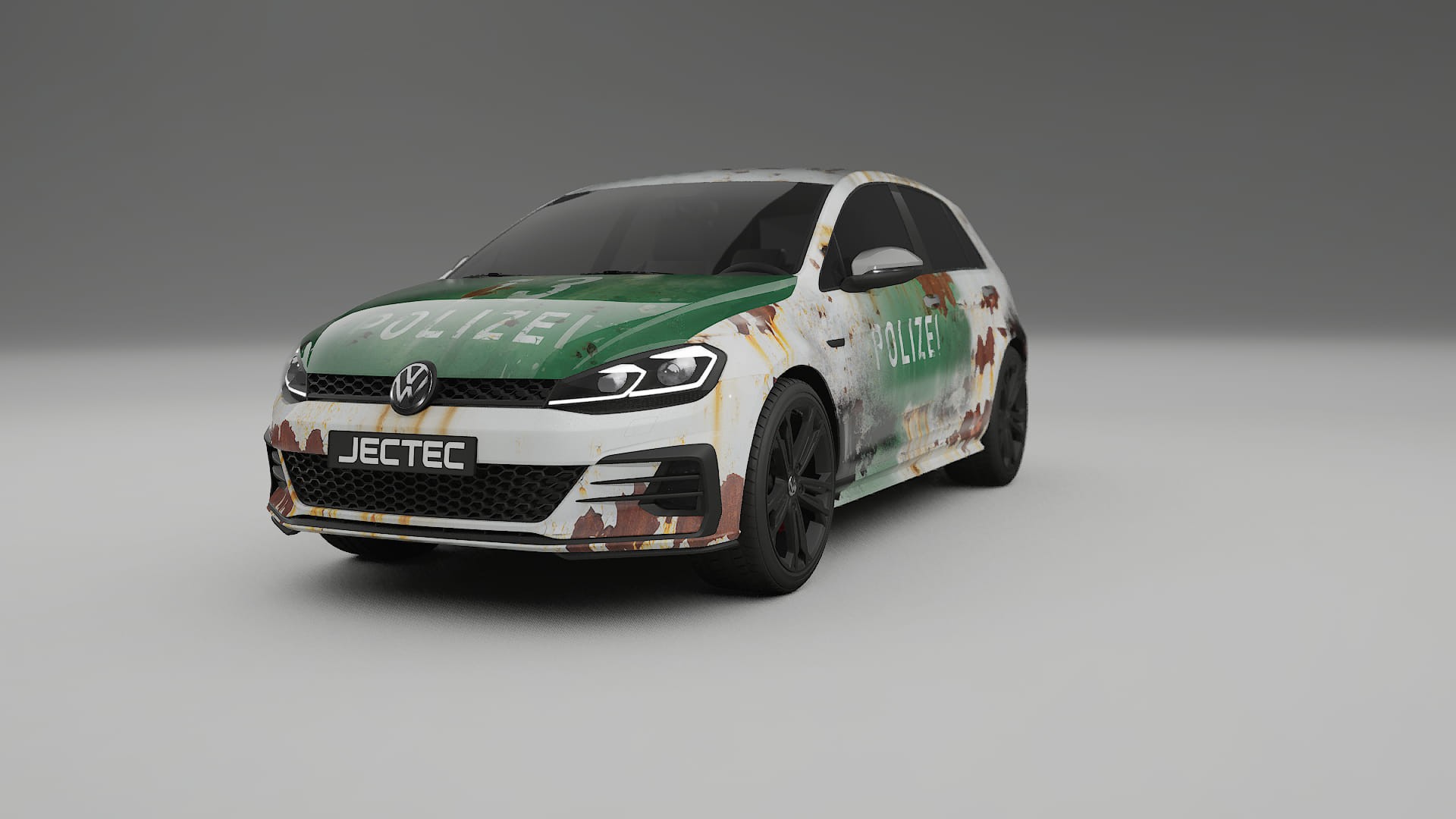 VW Golf Mk7 COBRA 11 – Designet Wrap PPF-sæt i printbart polyurethanfilm
