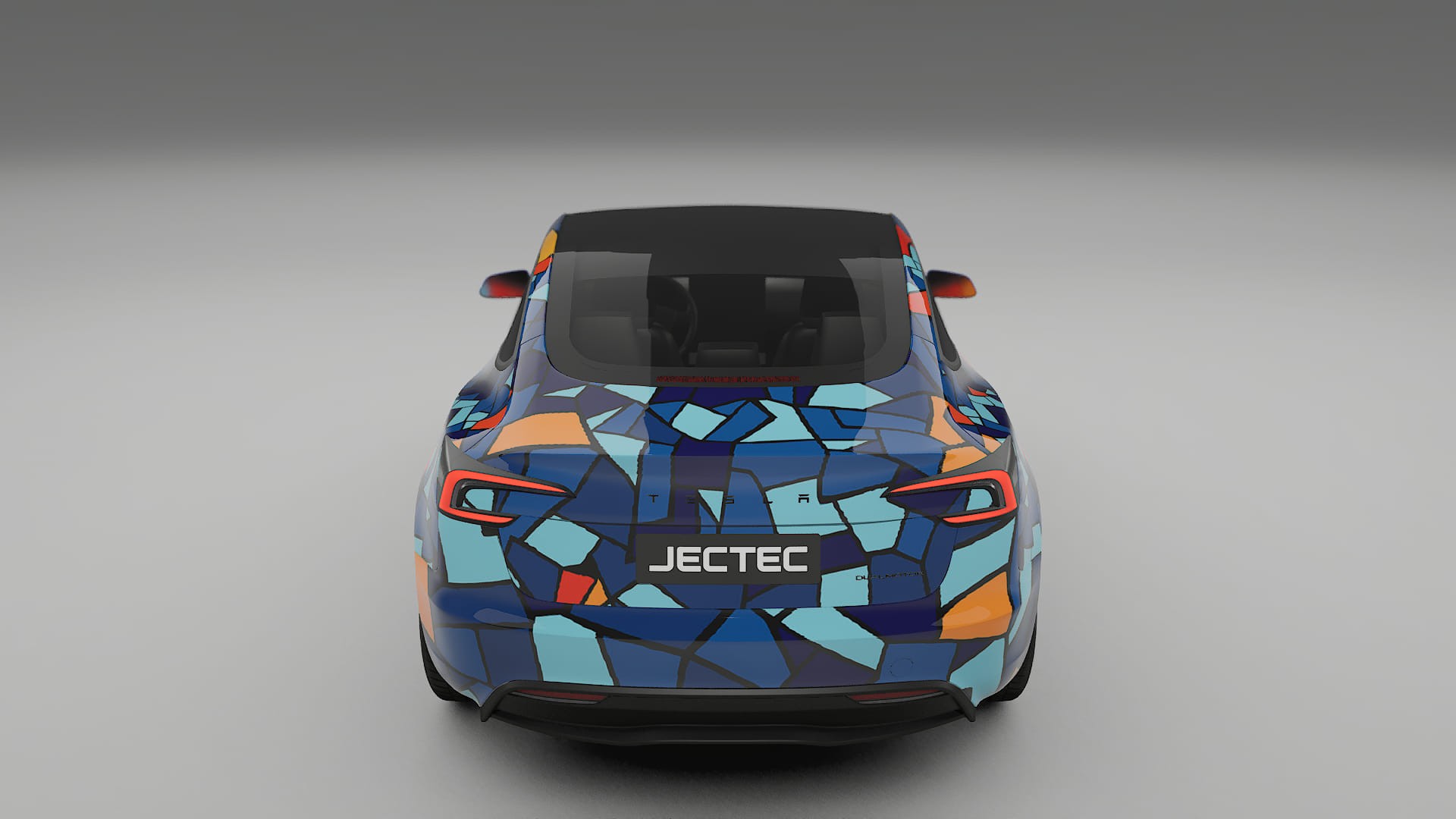 Tesla Model 3 Highland BARCELONA – Designet Wrap PPF-sæt i printbart polyurethanfilm