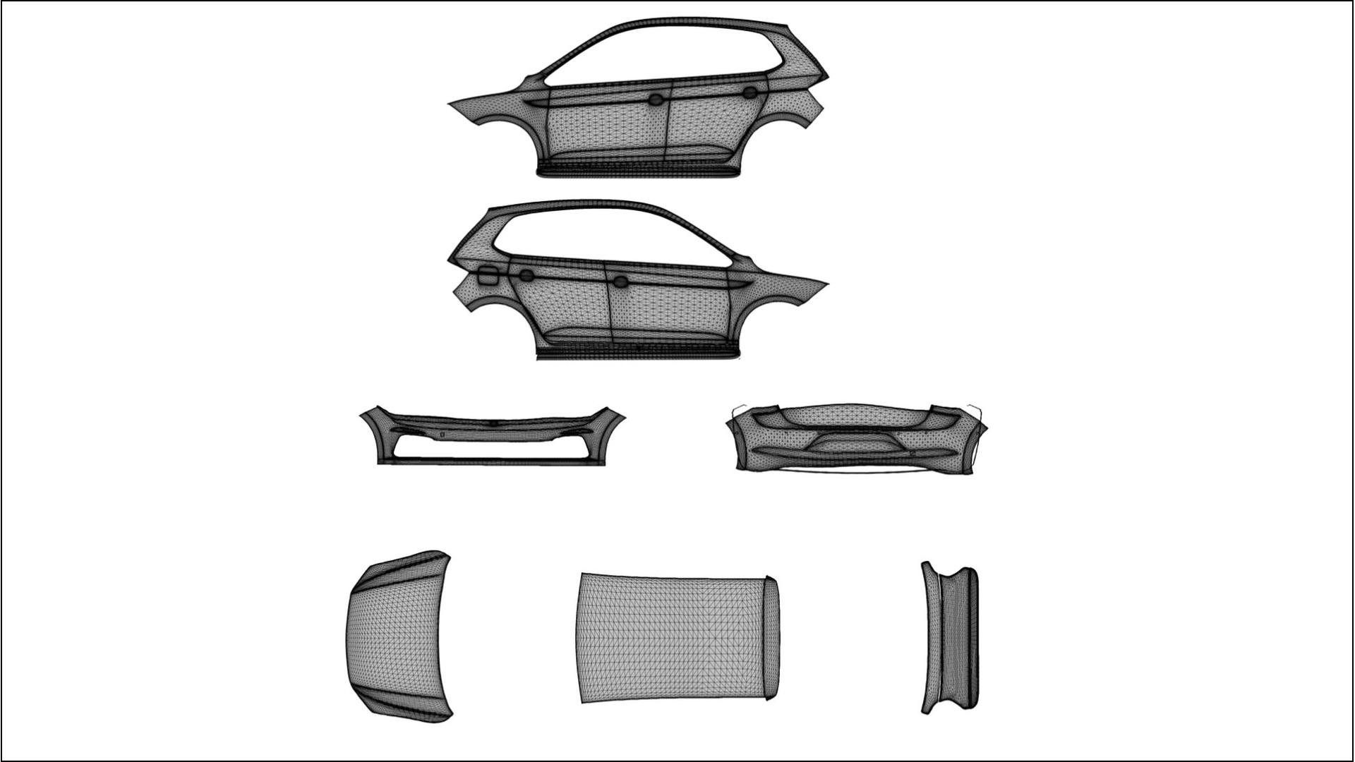 VW Polo GTI VI BARCELONA Designed Wrap PPF Kit – Printable Polyurethane Film 2
