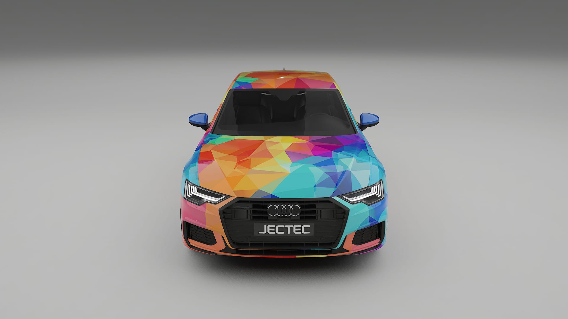 Audi A6 S-Line C8 VECTOR VIBE – Designet Wrap PPF-sæt i printbart polyurethanfilm
