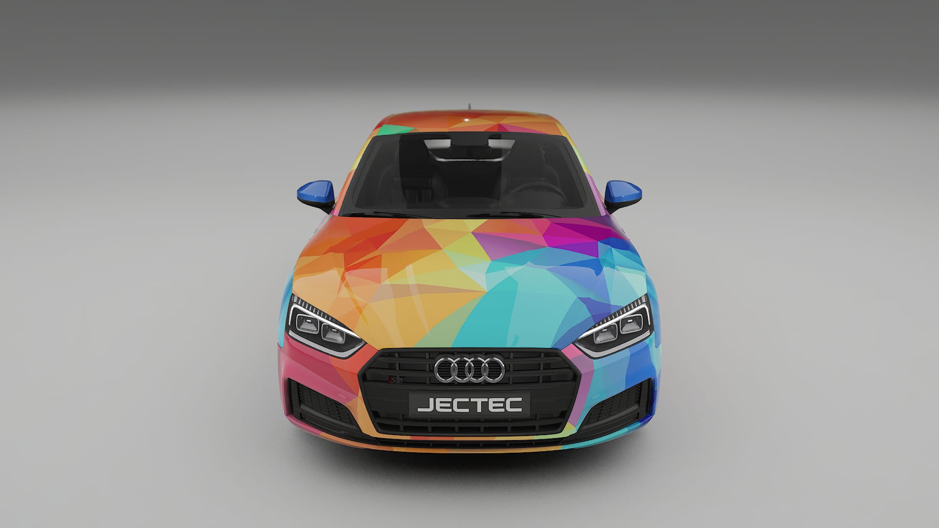 Audi S5 B9 prefacelift pre-LCI VECTOR VIBE – Designet Wrap PPF-sæt i printbart polyurethanfilm