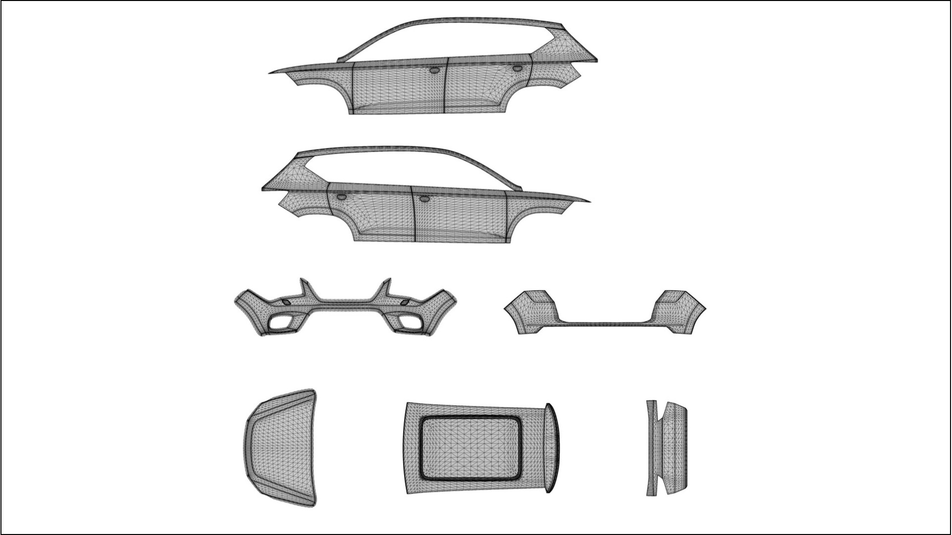 Seat Ateca KH7 VECTOR VIBE – Designet Wrap PPF-sæt i printbart polyurethanfilm
