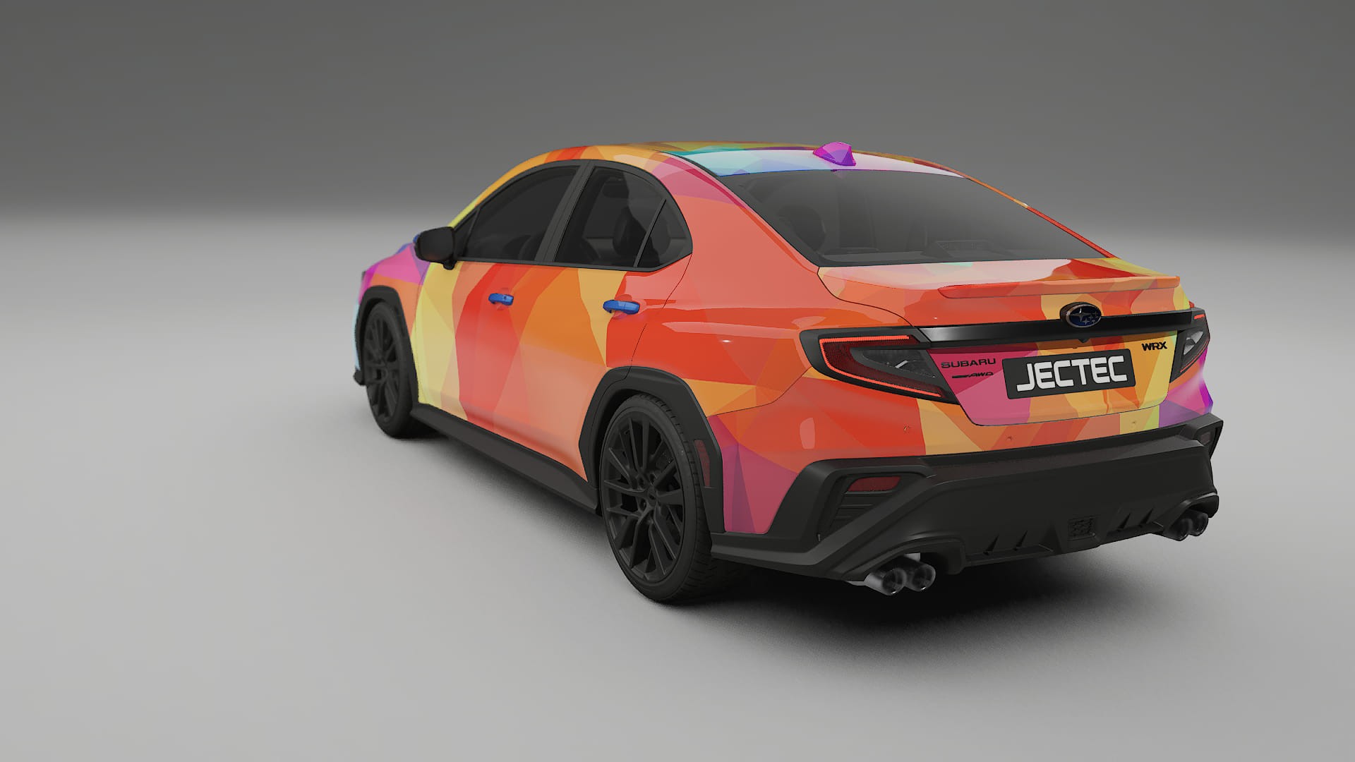 Subaru WRX VB VECTOR VIBE – Designet Wrap PPF-sæt i printbart polyurethanfilm