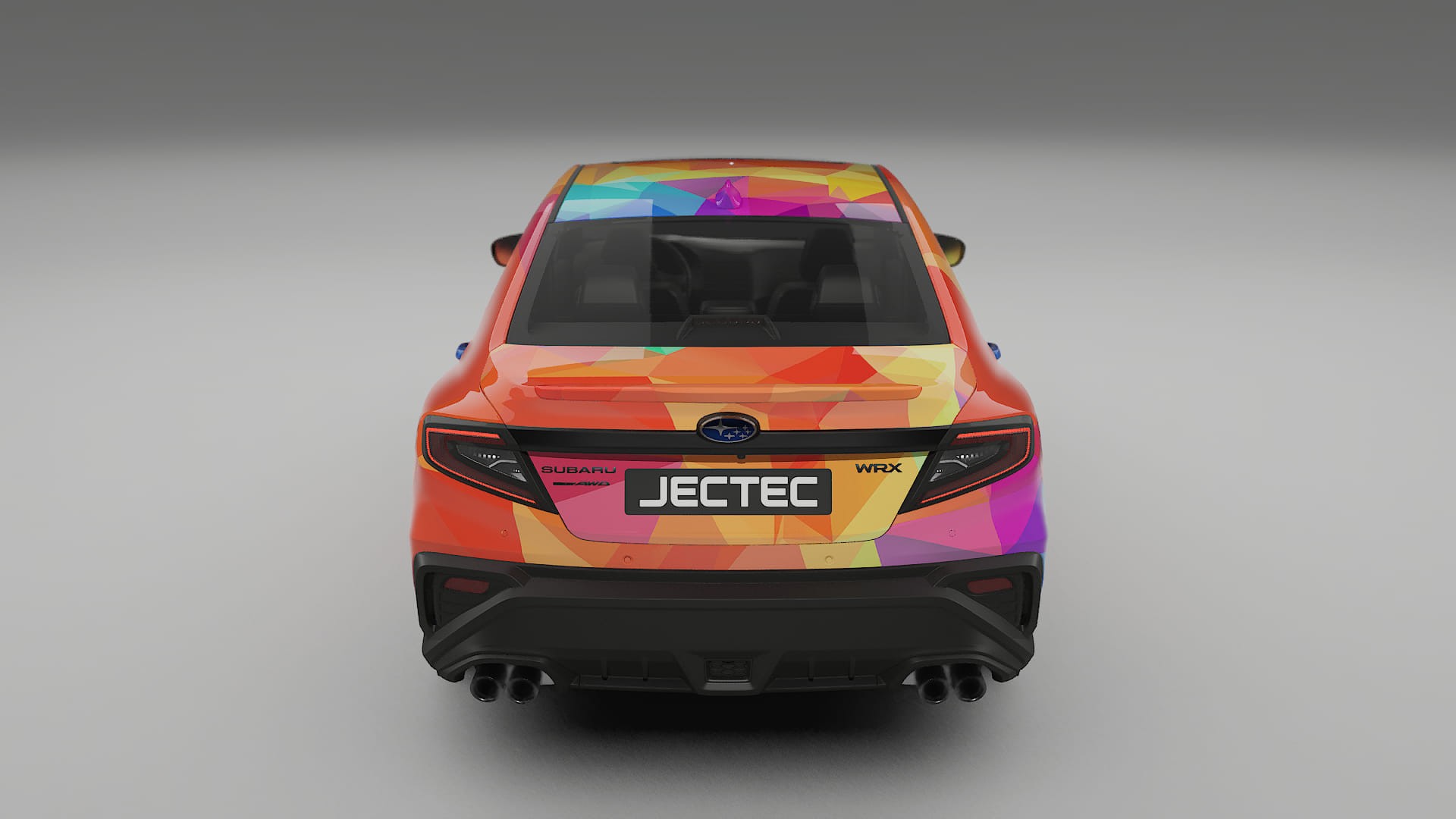 Subaru WRX VB VECTOR VIBE – Designet Wrap PPF-sæt i printbart polyurethanfilm