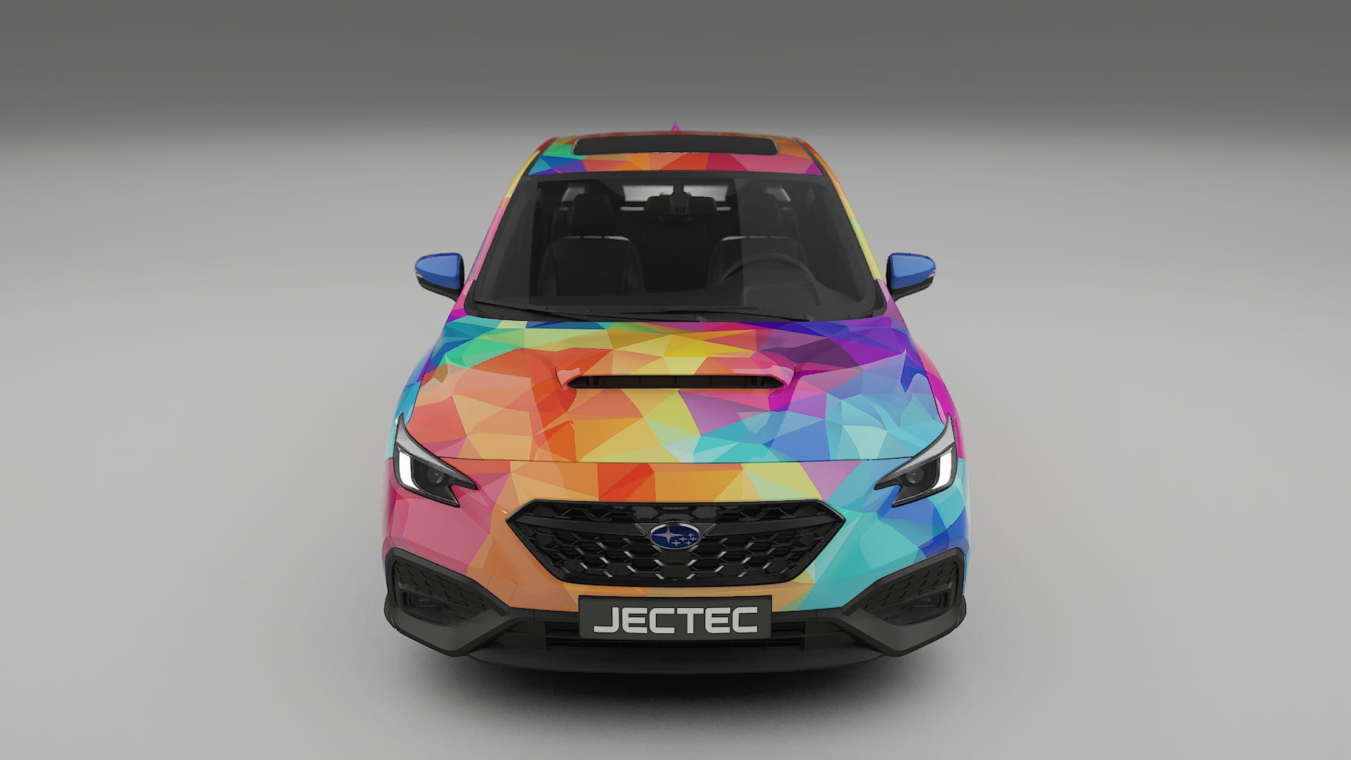 Subaru WRX VB VECTOR VIBE – Designet Wrap PPF-sæt i printbart polyurethanfilm