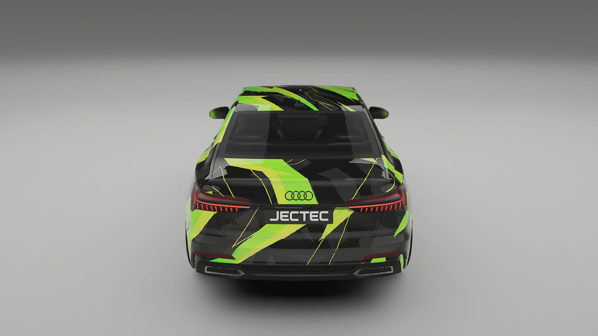 Audi A6 S-Line C8 NINJA TURTLES – Designet Wrap PPF-sæt i printbart polyurethanfilm