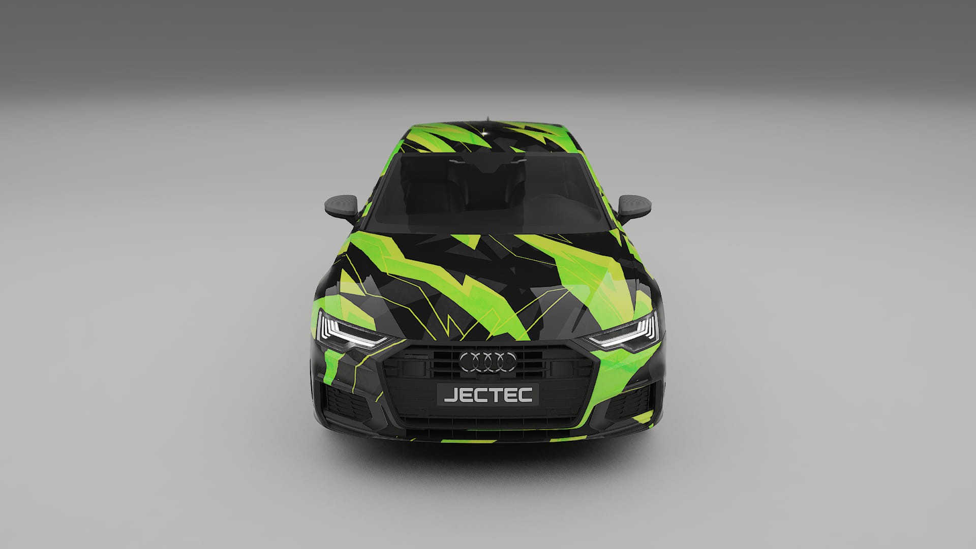Audi A6 S-Line C8 NINJA TURTLES – Designet Wrap PPF-sæt i printbart polyurethanfilm