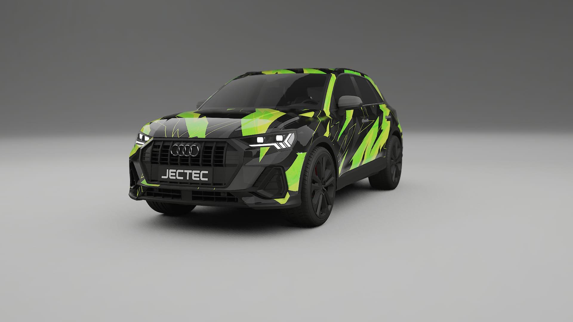 Audi Q3 S-Line F3 NINJA TURTLES Designed Wrap PPF Kit – Printable Polyurethane Film