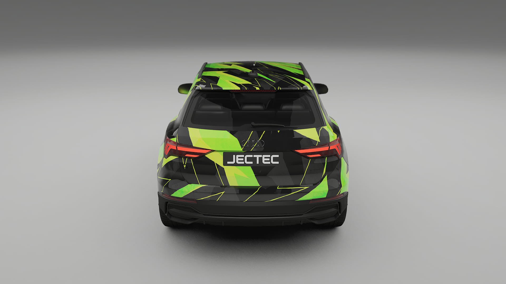 Audi Q3 S-Line F3 NINJA TURTLES – Designet Wrap PPF-sæt i printbart polyurethanfilm