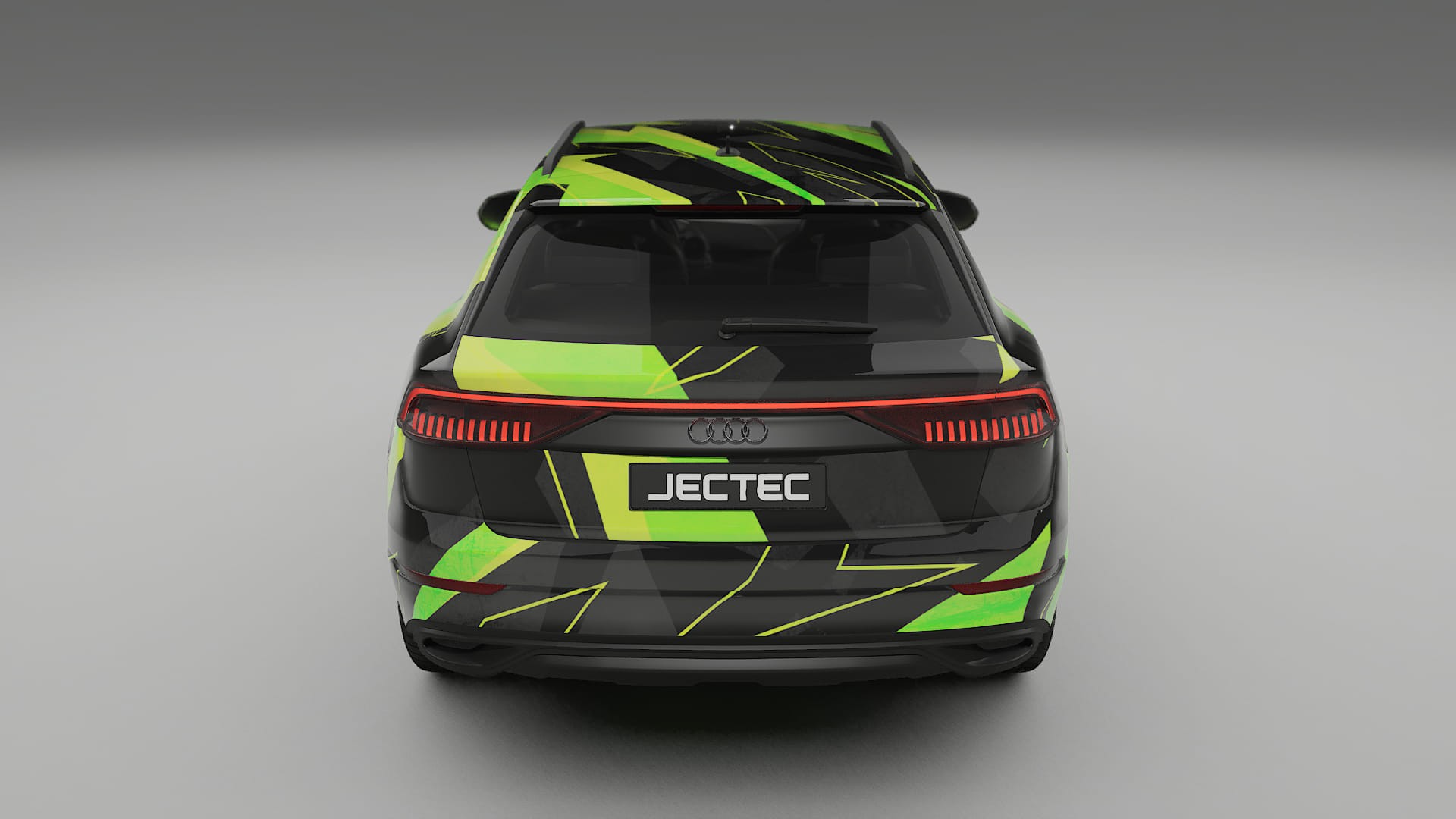 Audi Q8 F1 prefacelift pre-LCI NINJA TURTLES – Designet Wrap PPF-sæt i printbart polyurethanfilm