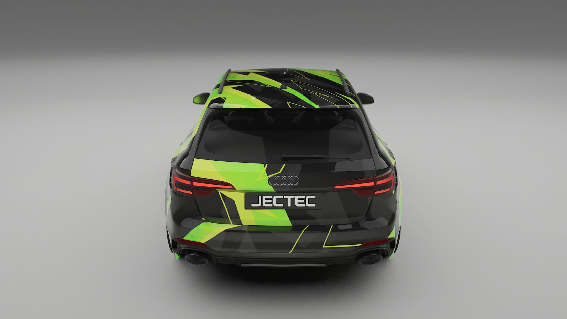 Audi RS4 Avant B9 prefacelift pre-LCI NINJA TURTLES – Designet Wrap PPF-sæt i printbart polyurethanfilm