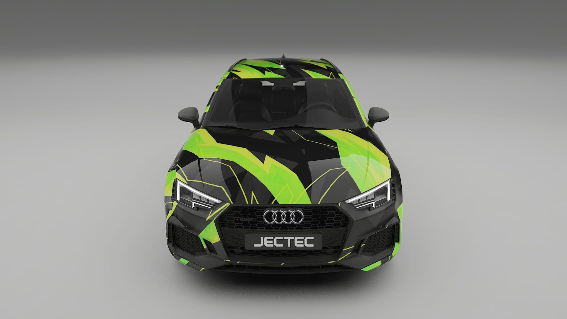 Audi RS4 Avant B9 prefacelift pre-LCI NINJA TURTLES – Designet Wrap PPF-sæt i printbart polyurethanfilm