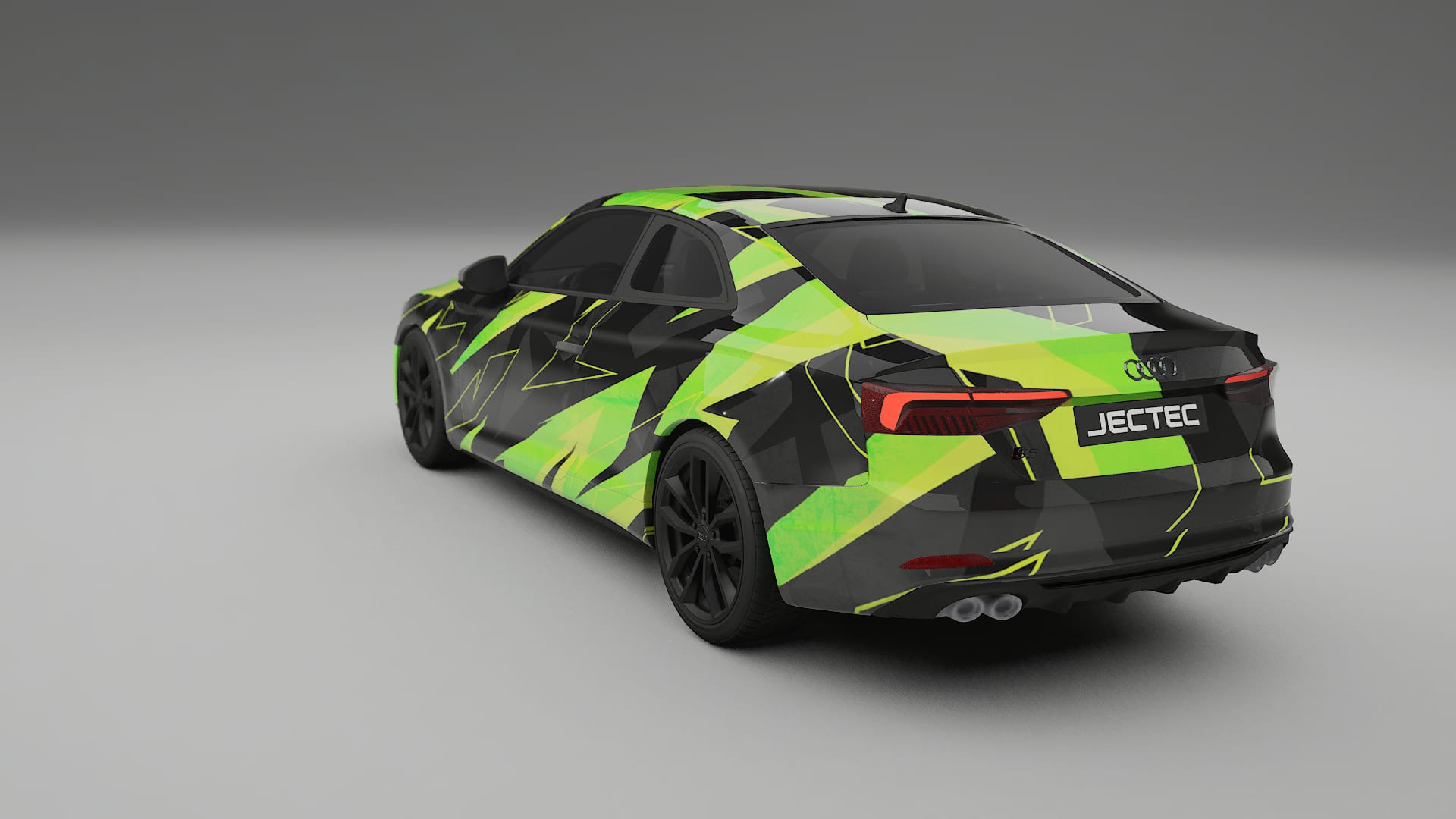 Audi S5 B9 prefacelift pre-LCI NINJA TURTLES – Designet Wrap PPF-sæt i printbart polyurethanfilm