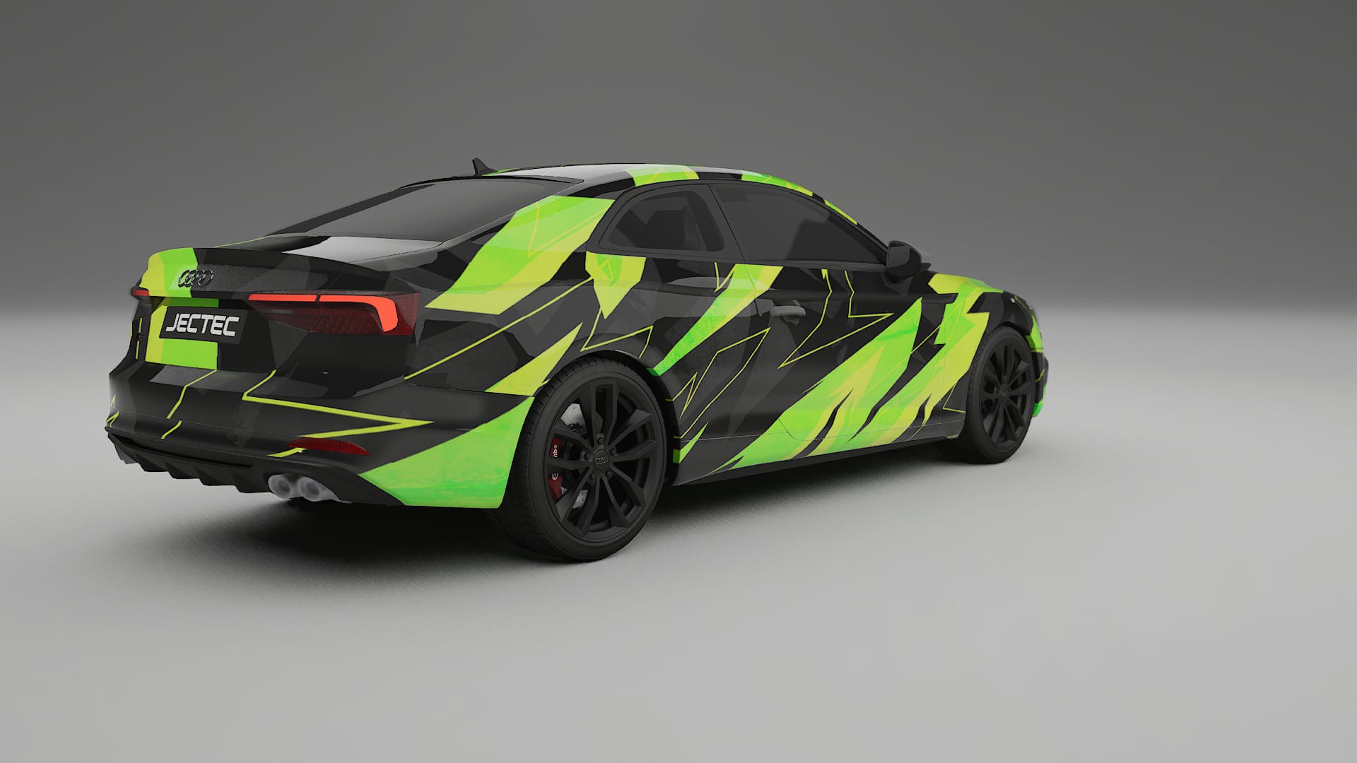 Audi S5 B9 prefacelift pre-LCI NINJA TURTLES – Designet Wrap PPF-sæt i printbart polyurethanfilm